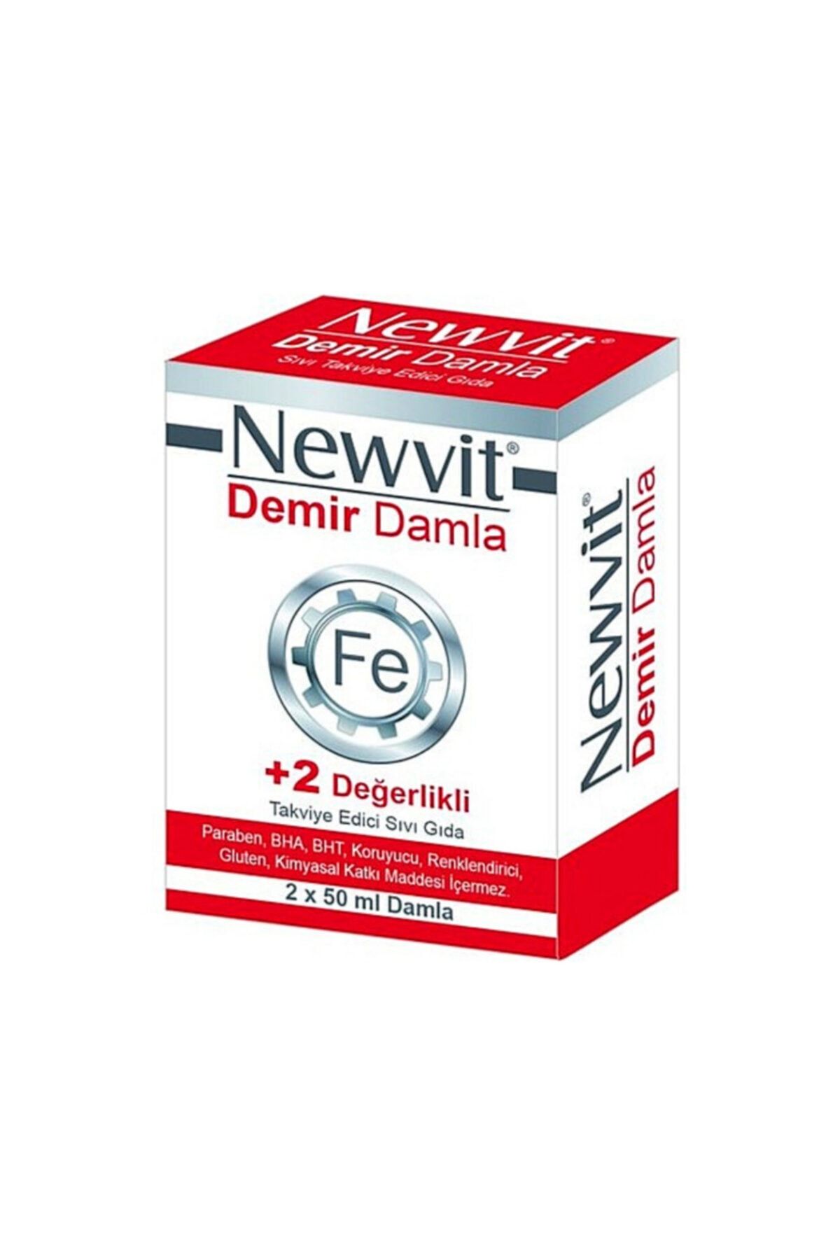Newvit Nevwit Demir Damla 2 X 50 Ml Damla