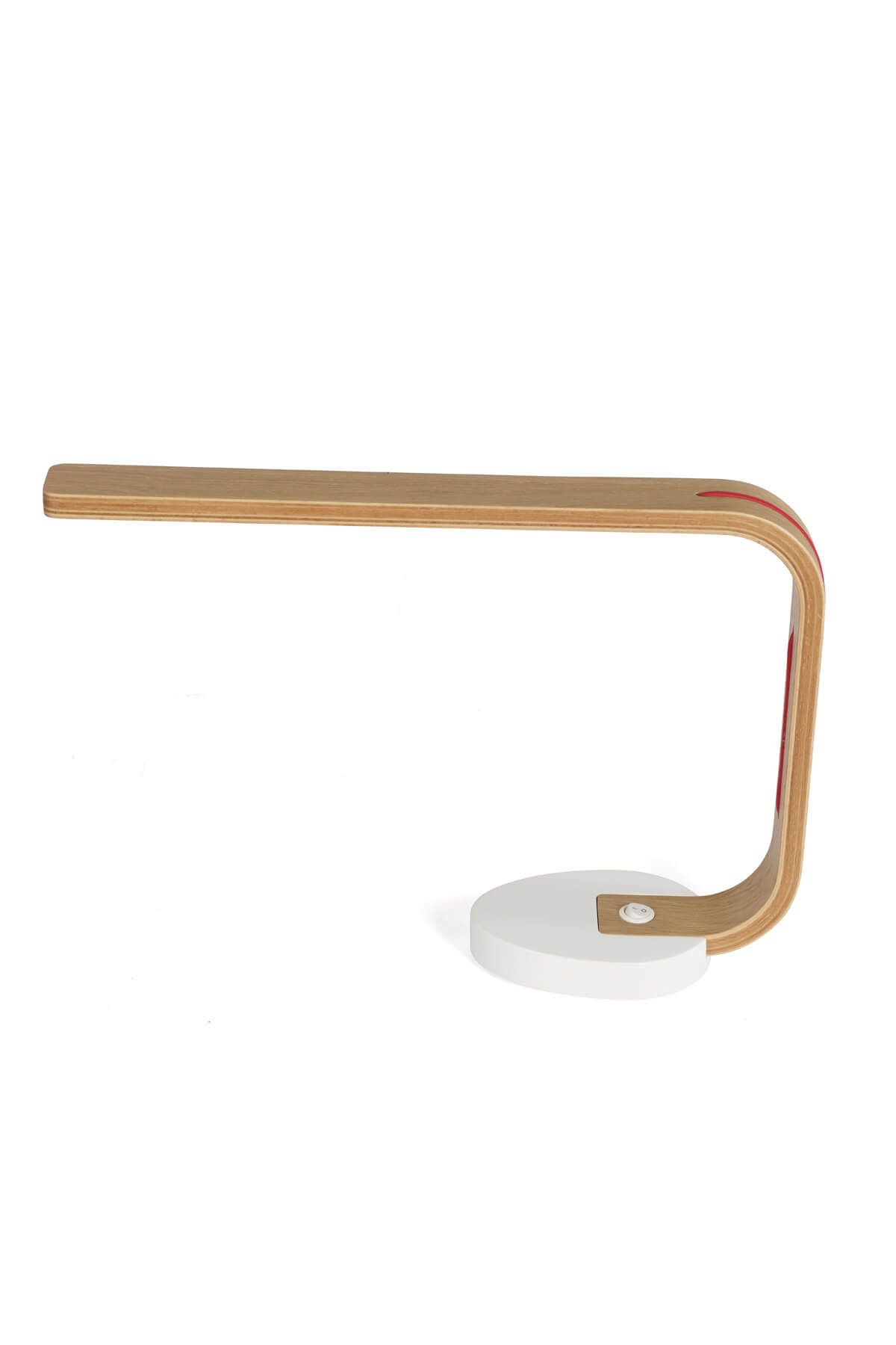 Ron Nerdie Lamp Meşe-Beyaz