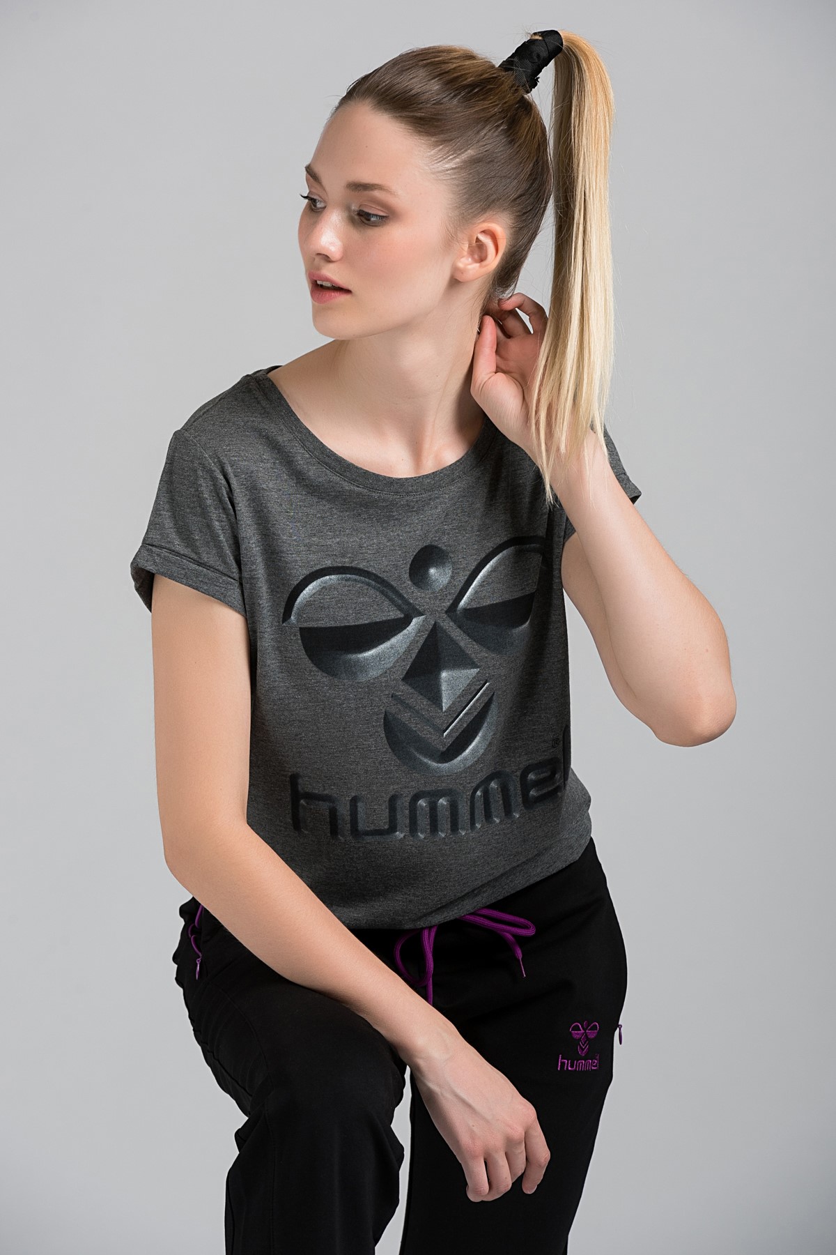 HUMMEL Kadın T-shirt Emerald Ss Tee