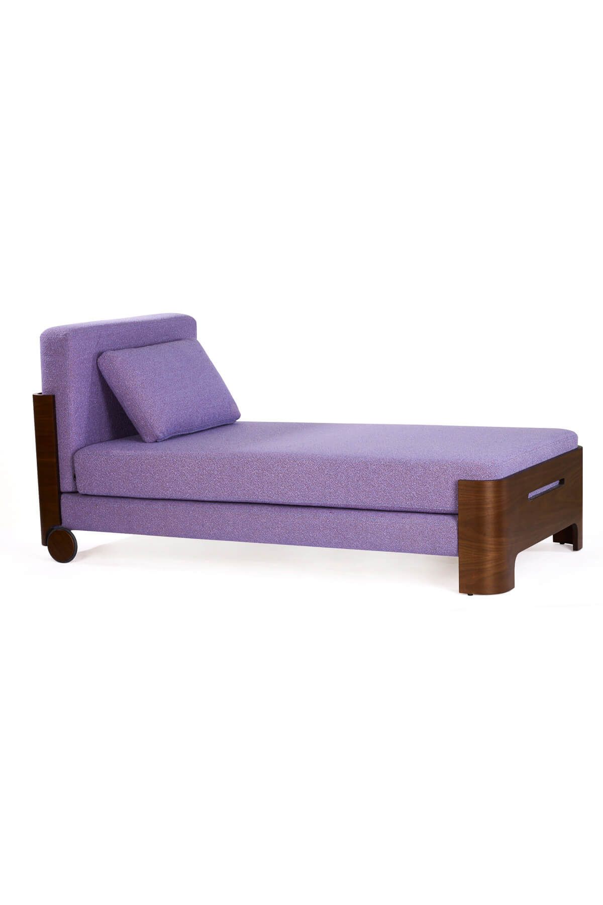 Ron Covus Daybed Ceviz-Mor Kumaş