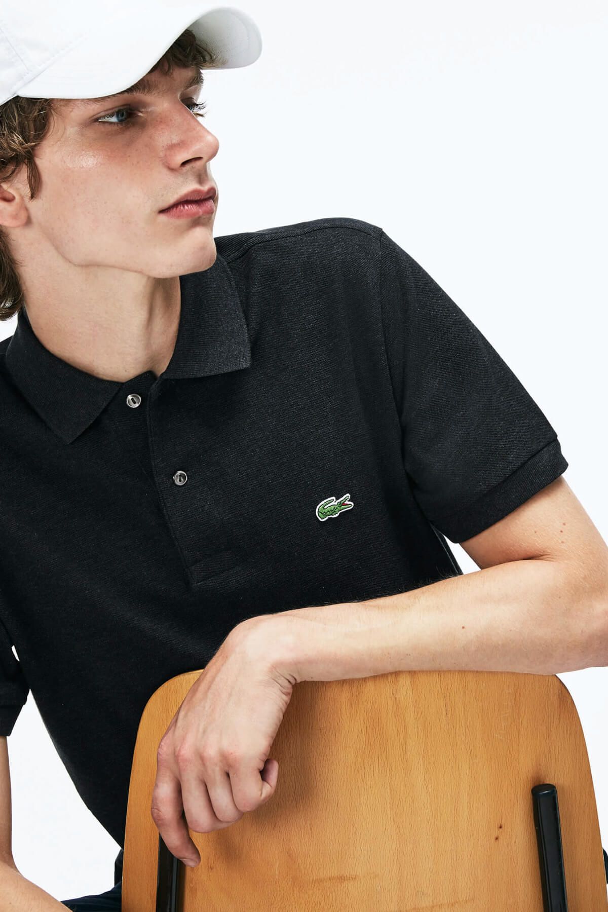Lacoste Erkek L1212 Gri Polo L1264