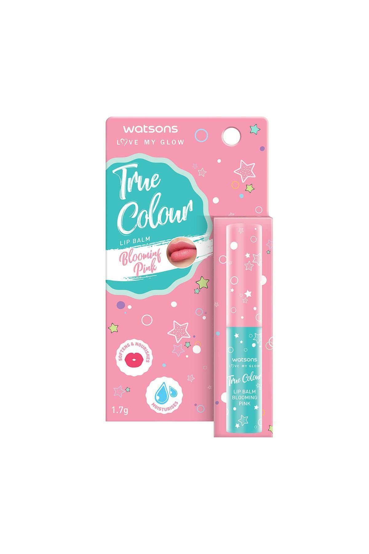 Watsons True Colour Lip Balm Blooming Pink 1.7 Gr