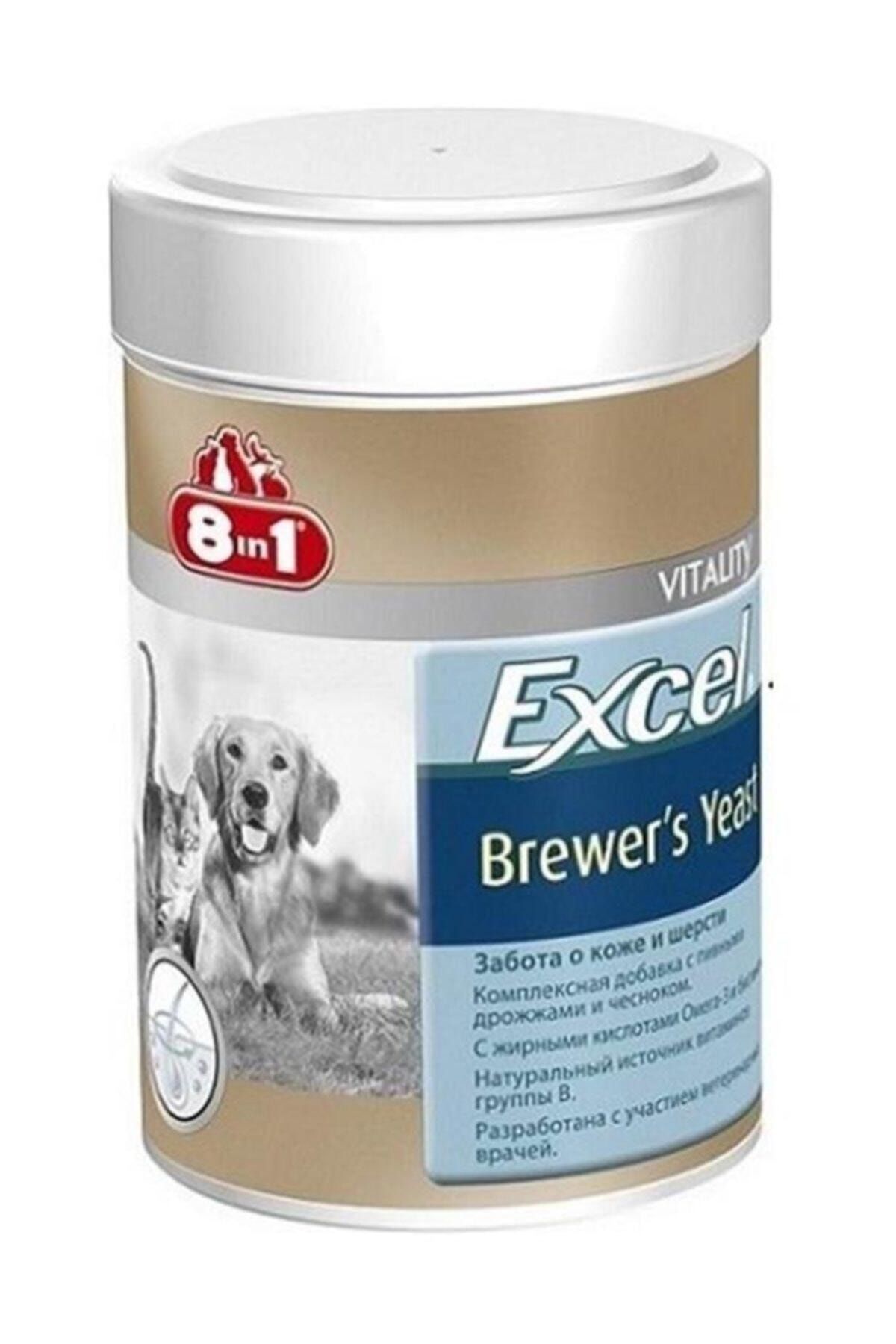 8in1 Excel Büyük Irk Köpek Vitamin Tableti (80'li)