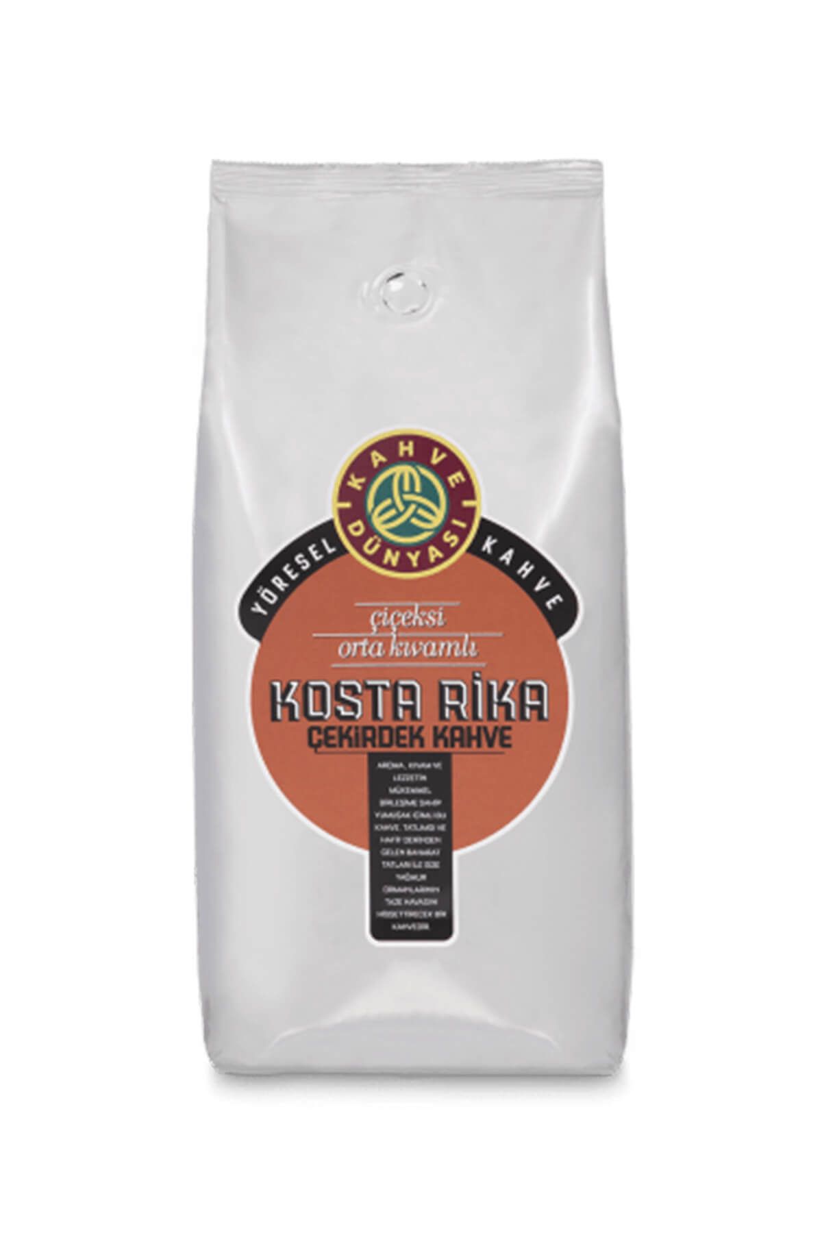 Kahve Dünyası Kosta Rika Kavrulmuş Çekirdek 1 kg