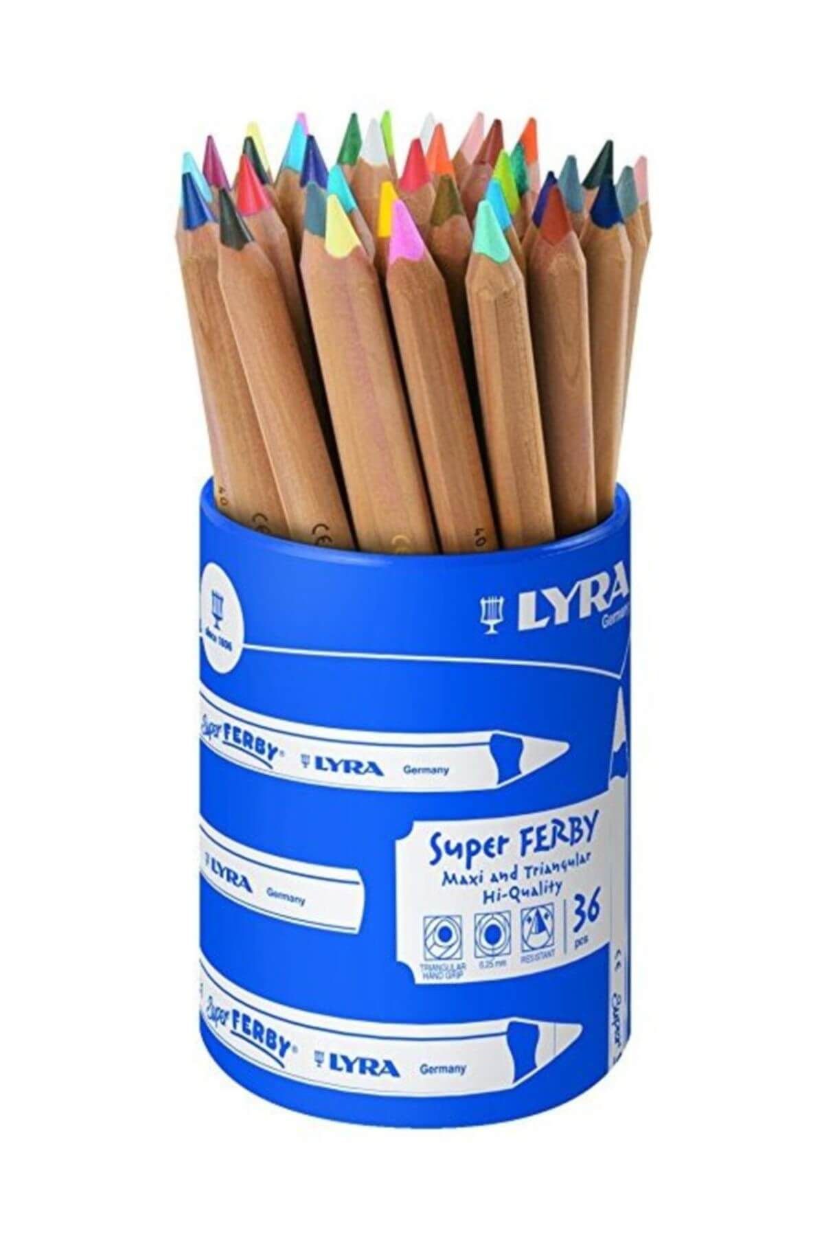 lyra super ferby kuruboya kalemi 36 li fiyati yorumlari trendyol