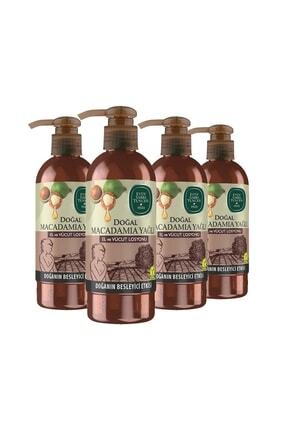 Doğal Macadamia Yağlı El Ve Vücut Losyonu 250 Ml X 4 Image 0