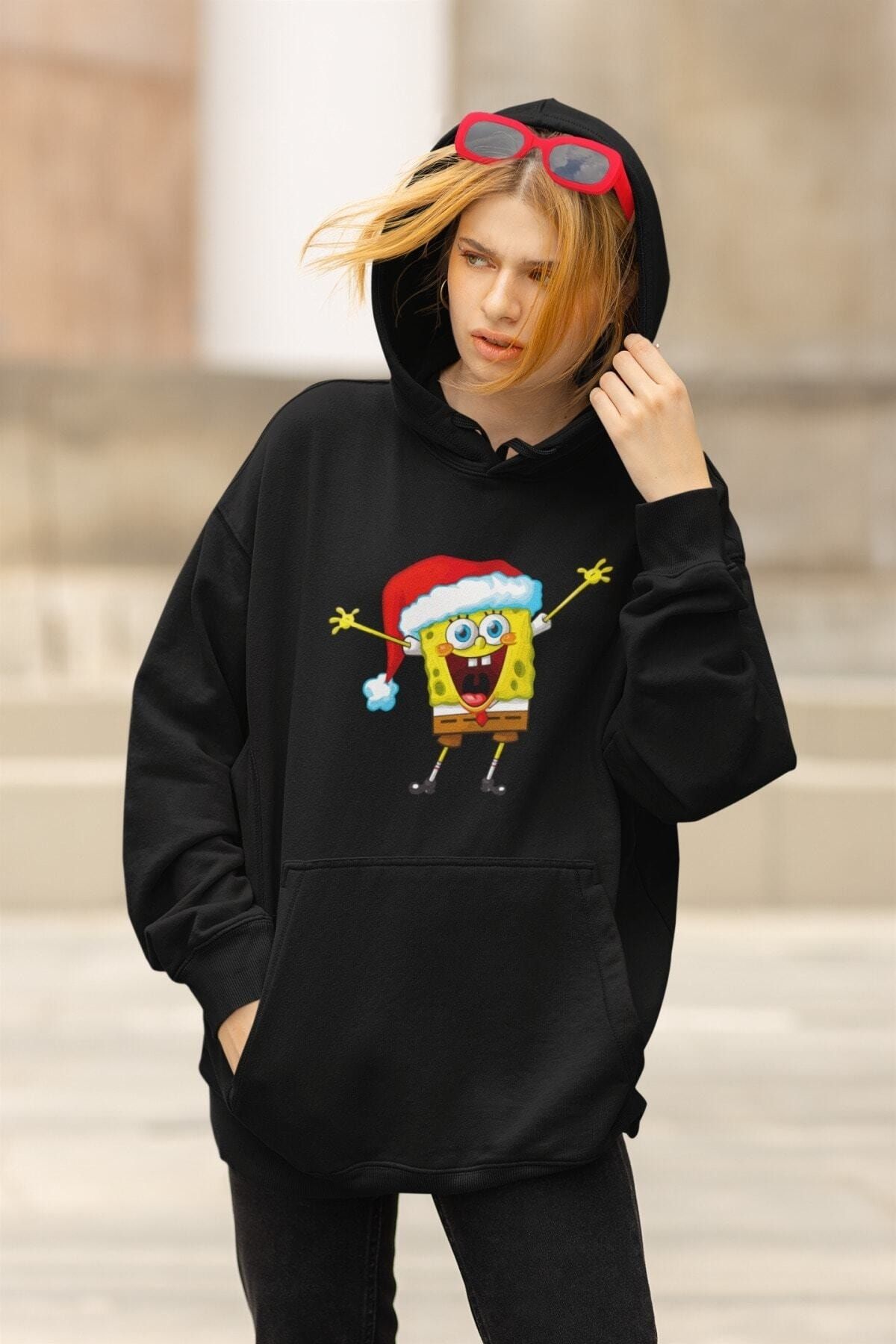 Black deals spongebob hoodie