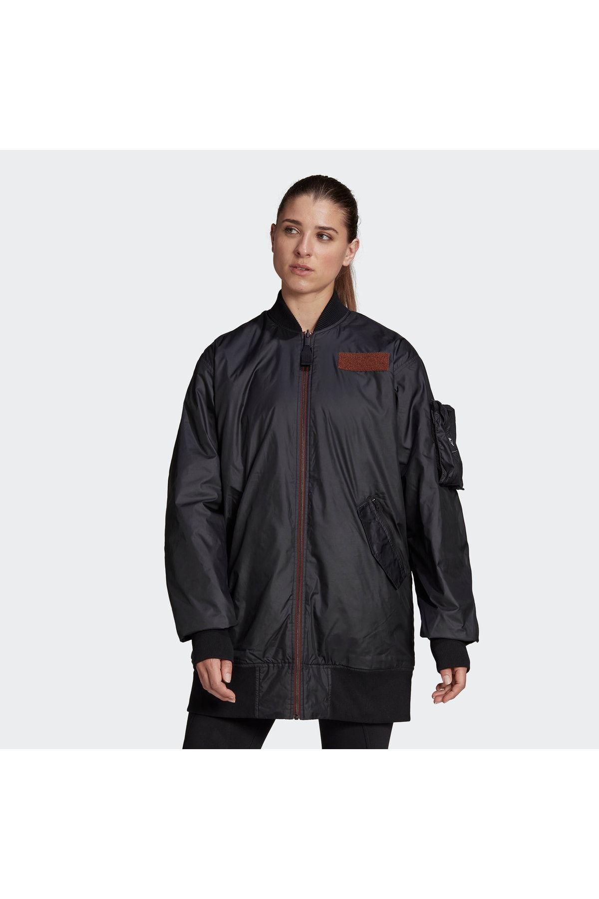 adidas Parley Women s Black Reversible Jacket hf9313 Trendyol