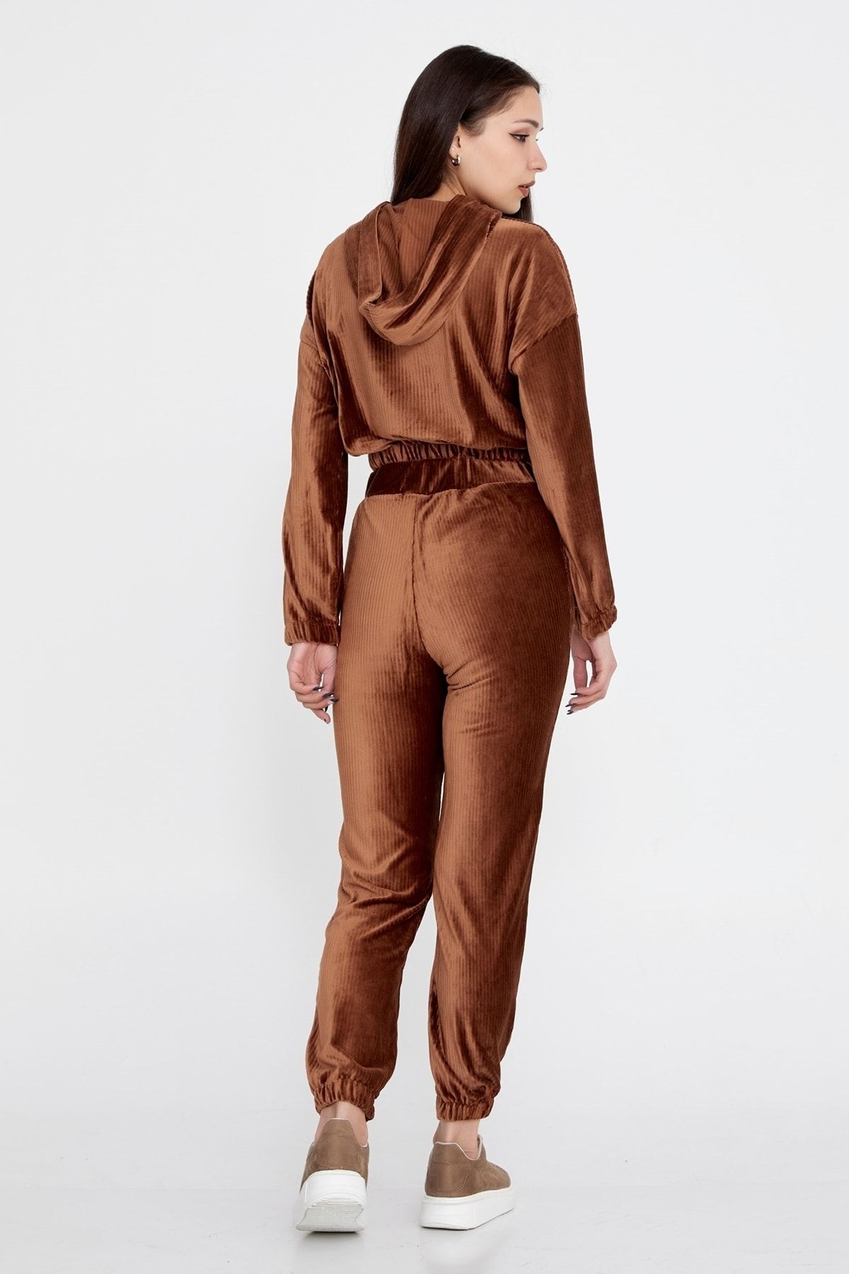 Tan tracksuit womens best sale