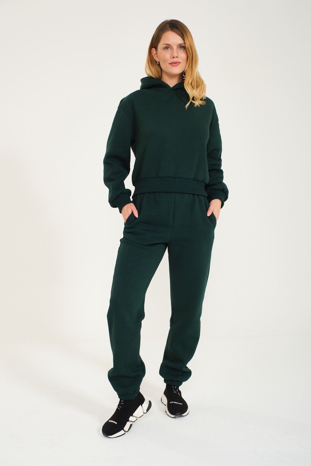 Balenciaga sweatsuit womens online green