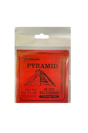 Profesyonel Pyramid 0.20 Bağlama Takım Tel Image 0