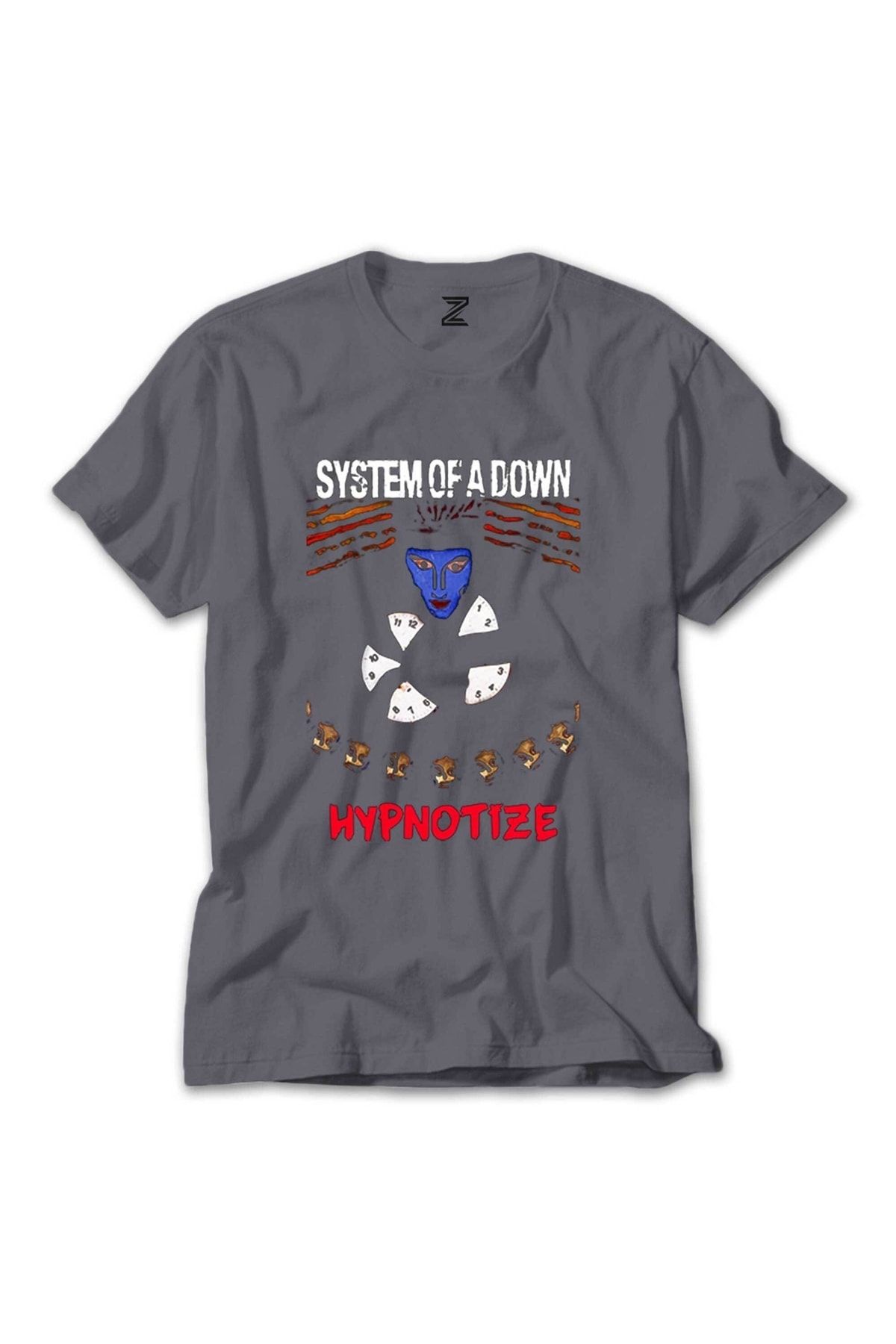 Z zepplin System Of A Down Hypnotize Gray T Shirt Trendyol