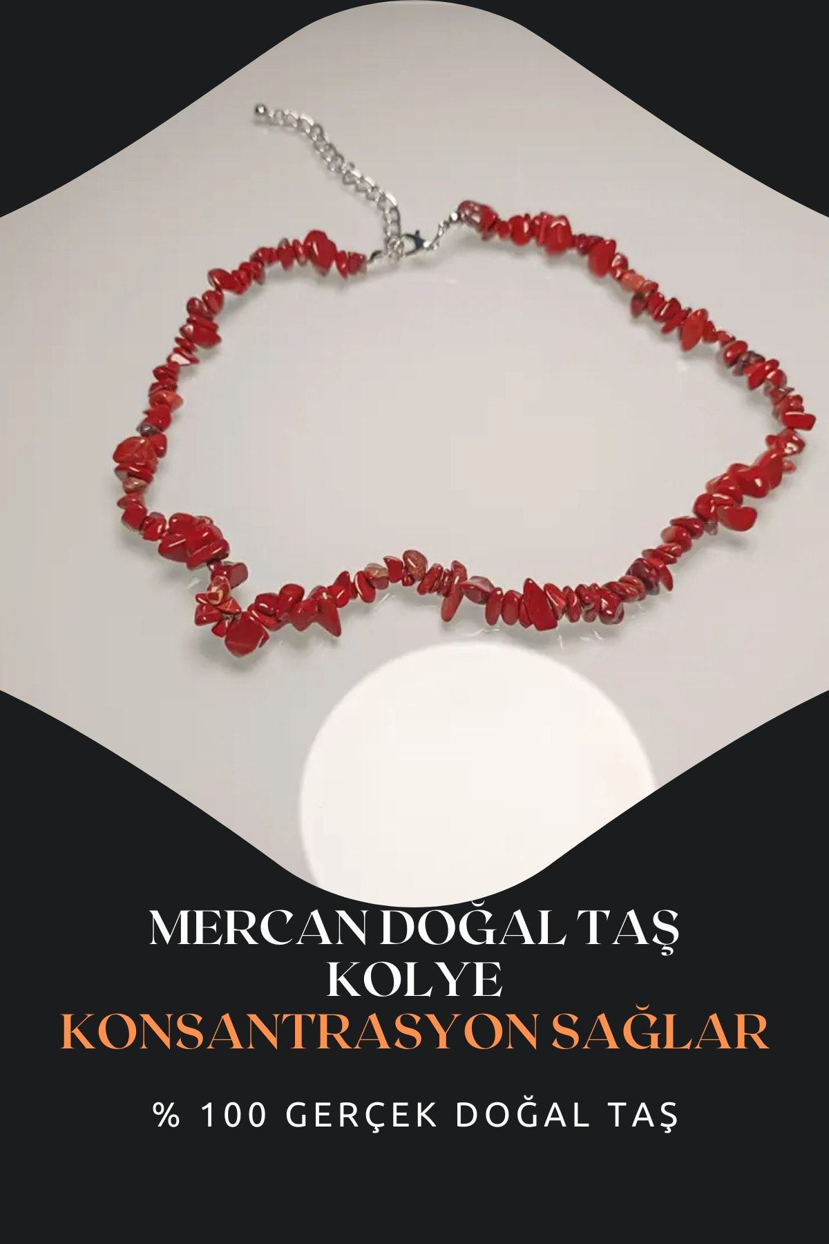 beautifulnaturelstones Coral Natural Stone Necklace Remedies Lack