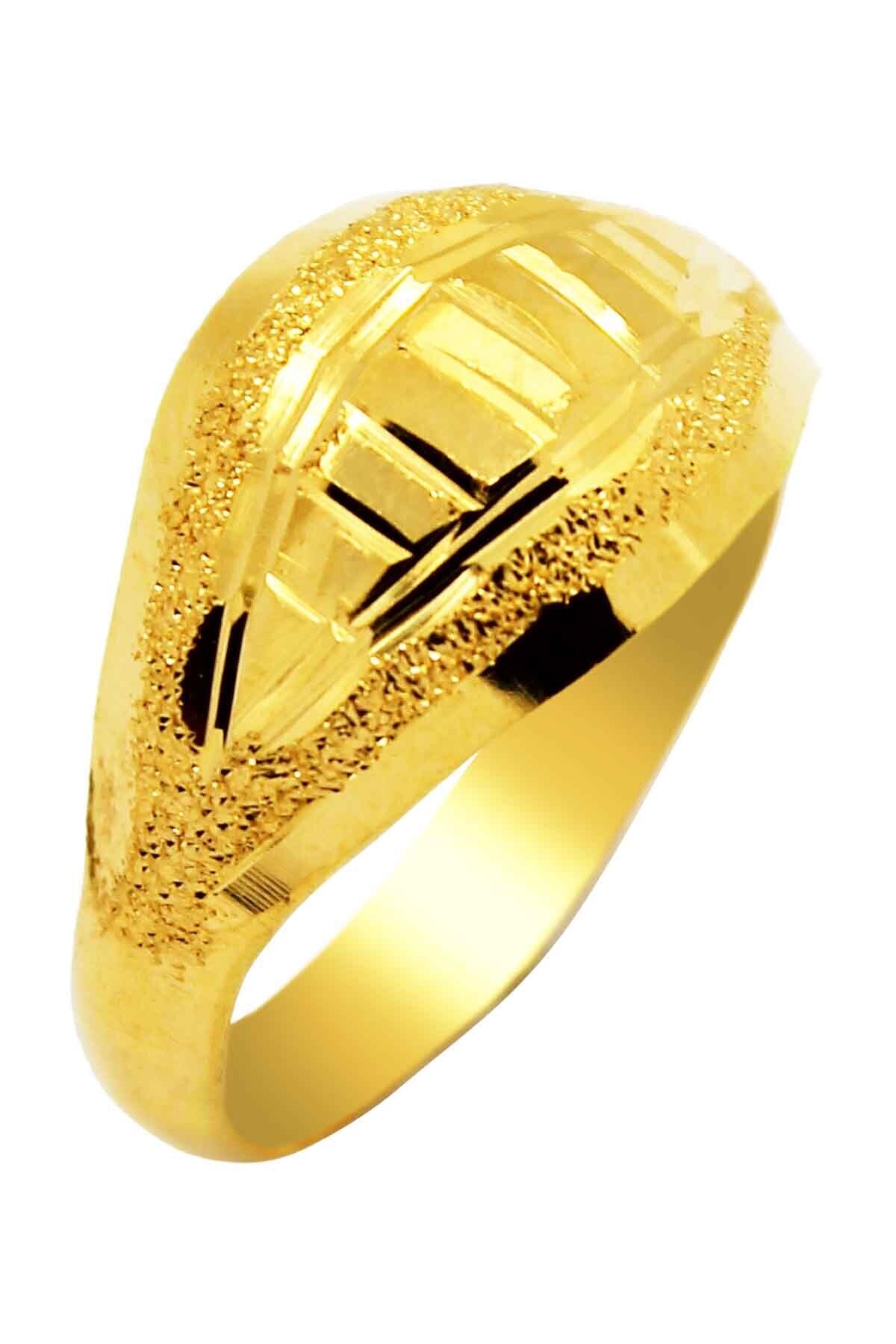 CiGOLD Kadın 22 Ayar Taşsız Fantezi Yüzük 22k2yzk0269054957