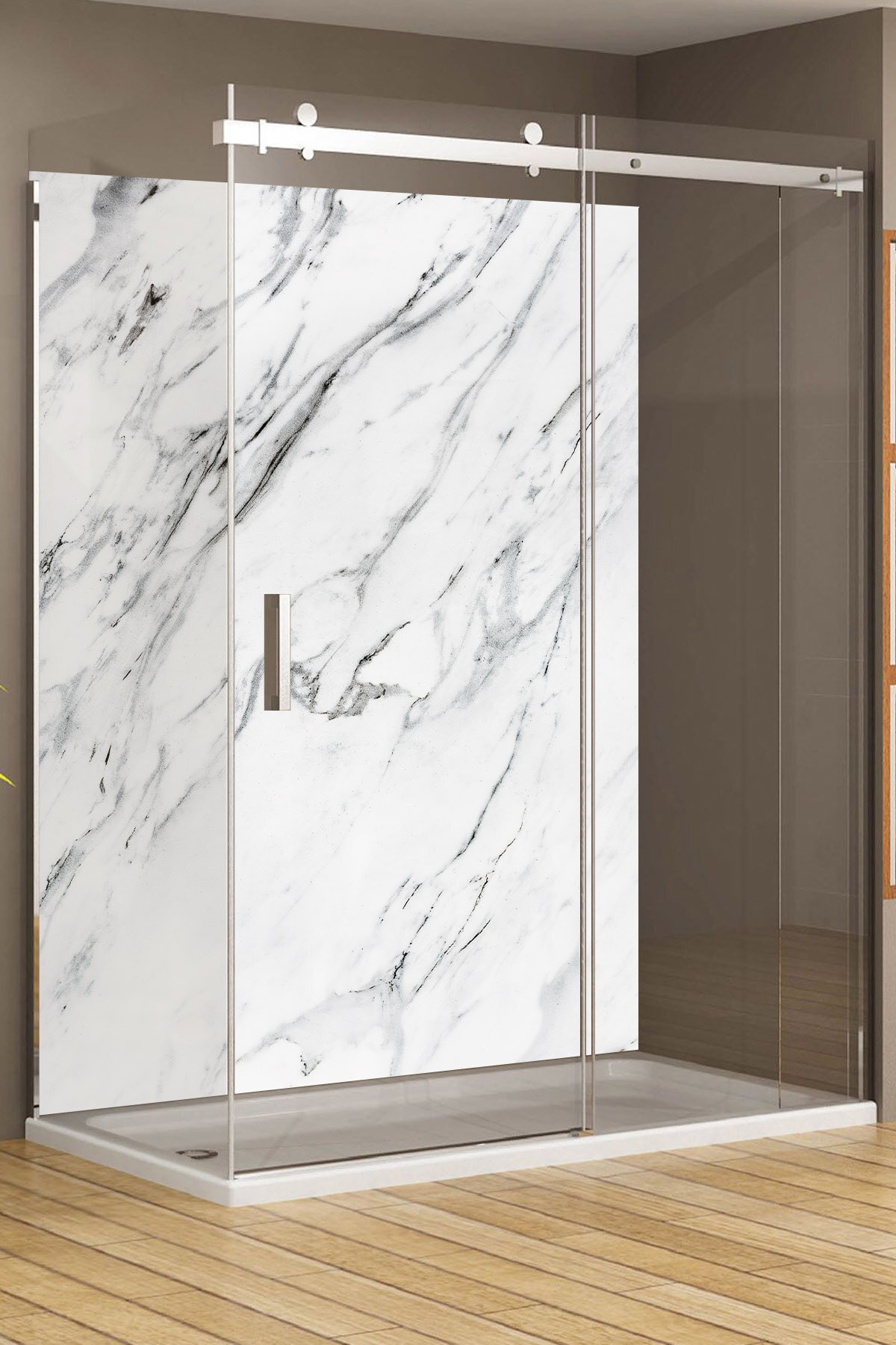 Kolhis Mat Banyo Fayans Suya Dayanıklı Premium Sağlıklı Boya Yapışkanlı Folyo 90cmx180cm