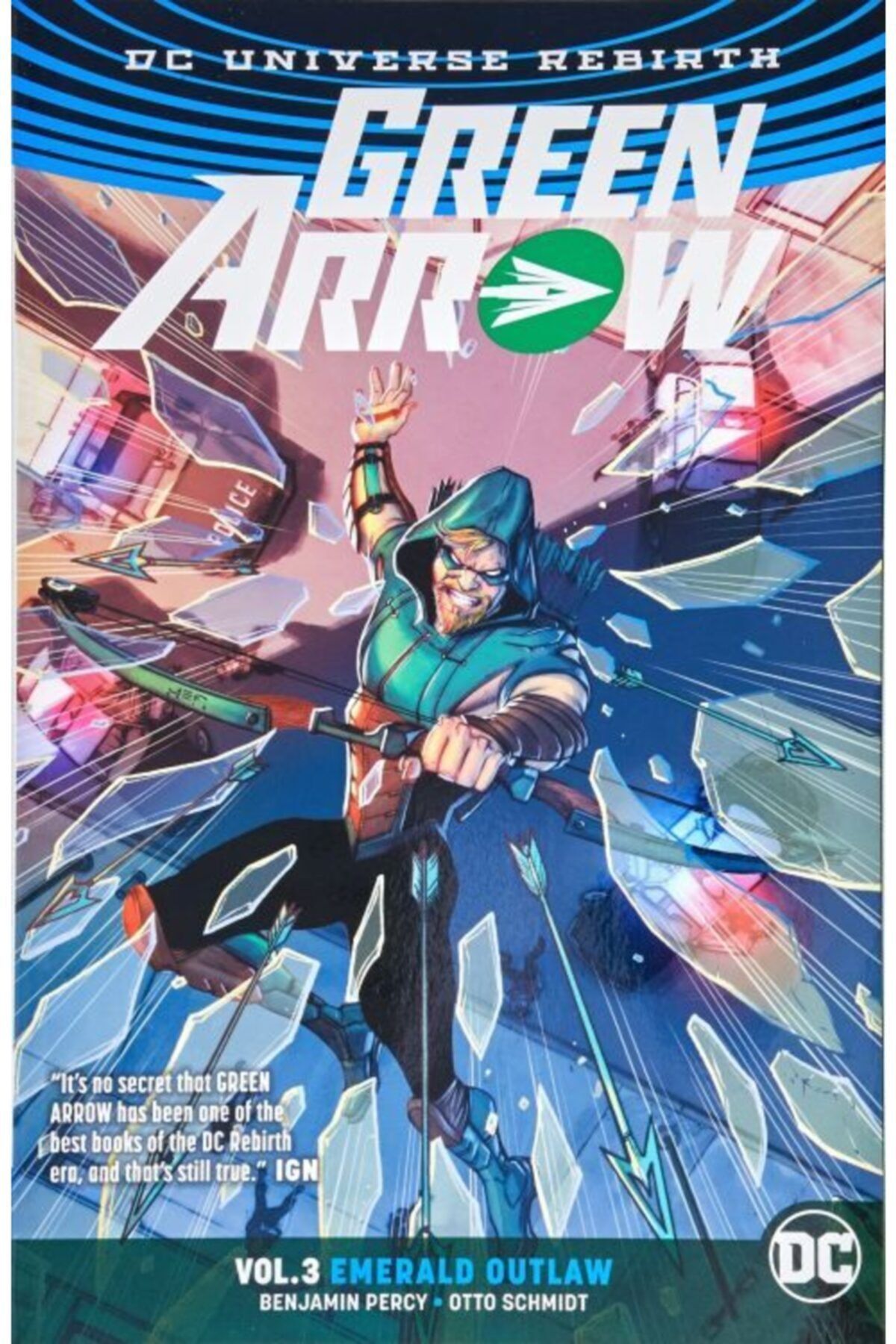 TM & DC ComicsWarner Bros Green Arrow Volume 3: Emerald Outlaw (rebirth) Ingilizce Çizgi Roman