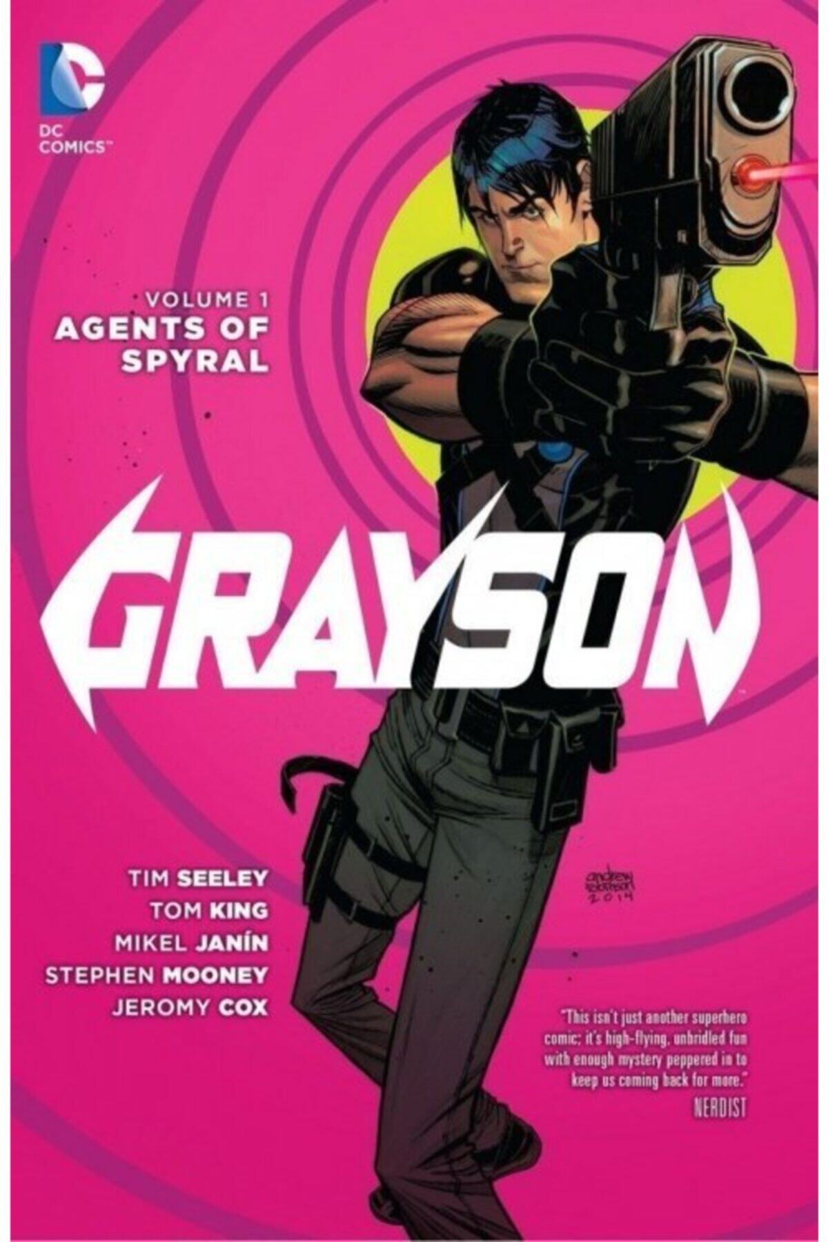 TM & DC ComicsWarner Bros Grayson Vol. 1: Agents Of Spyral (the New 52) Ingilizce Çizgi Roman