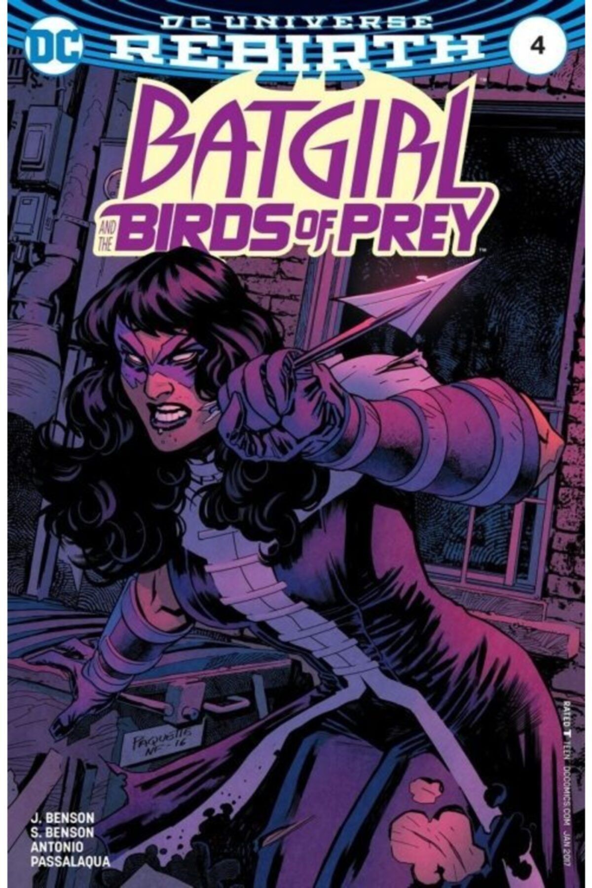 TM & DC ComicsWarner Bros Batgirl And The Birds Of Prey (2016-) #4 Fasikül Ingilizce Çizgi Roman