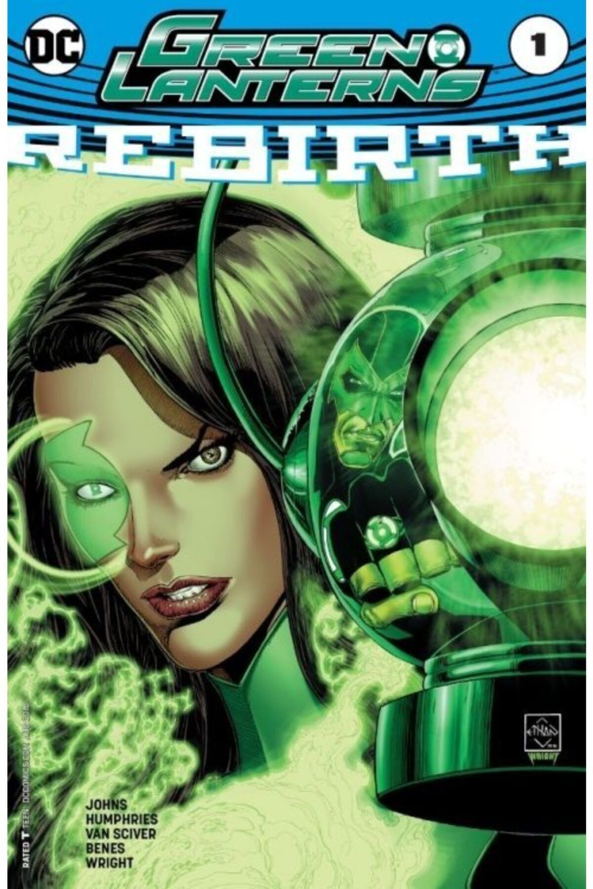 TM & DC ComicsWarner Bros Green Lanterns Rebirth Sayı 001 Fasikül Ingilizce Çizgi Roman
