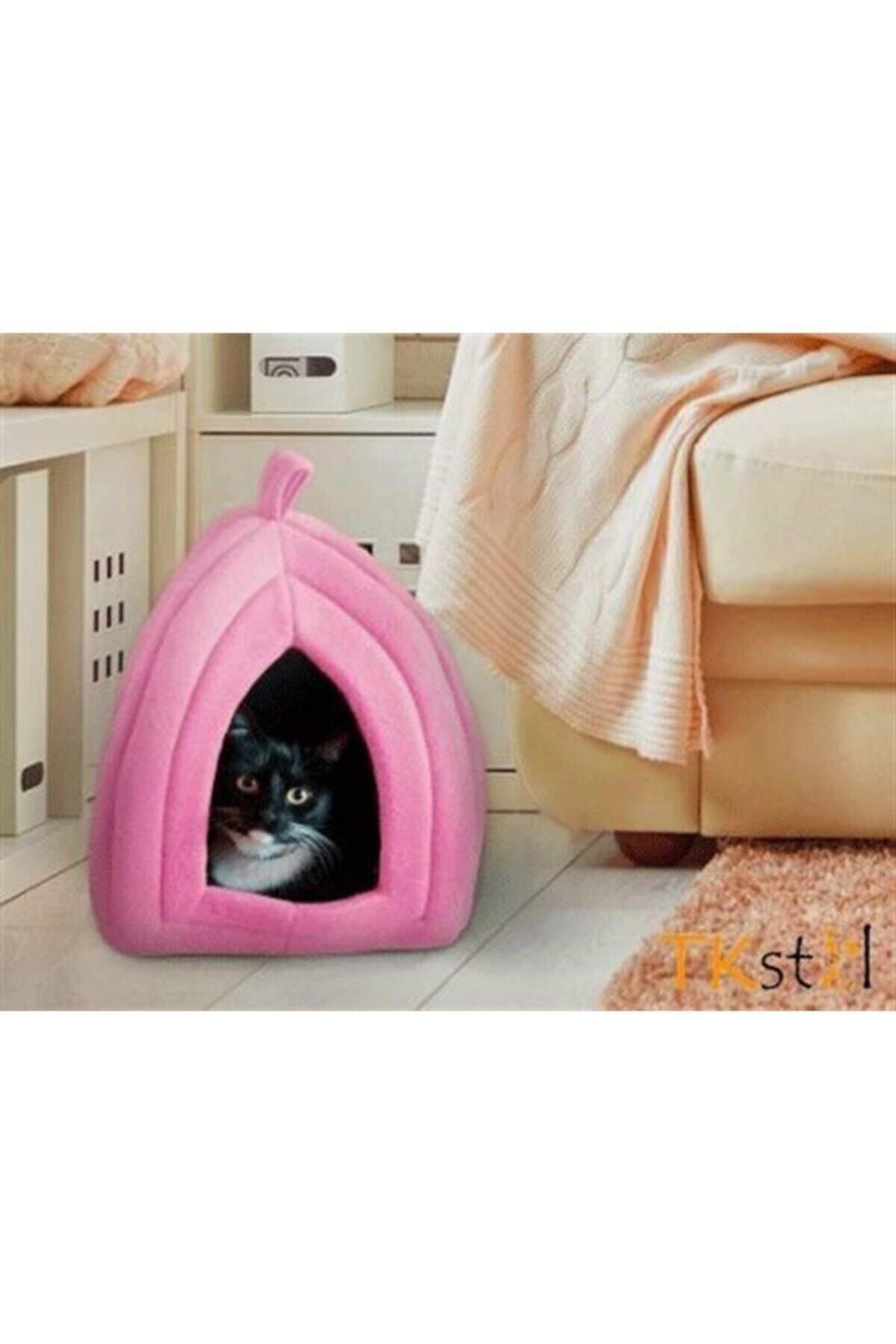 BE ACTİVE Pet Hut Polar Kedi Ve Köpek Yatağı - Koyu Pembe