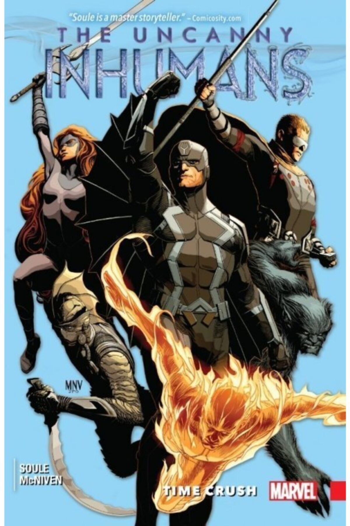 Marvel Comics Uncanny Inhumans Vol. 1: Time Crush Ingilizce Çizgi Roman