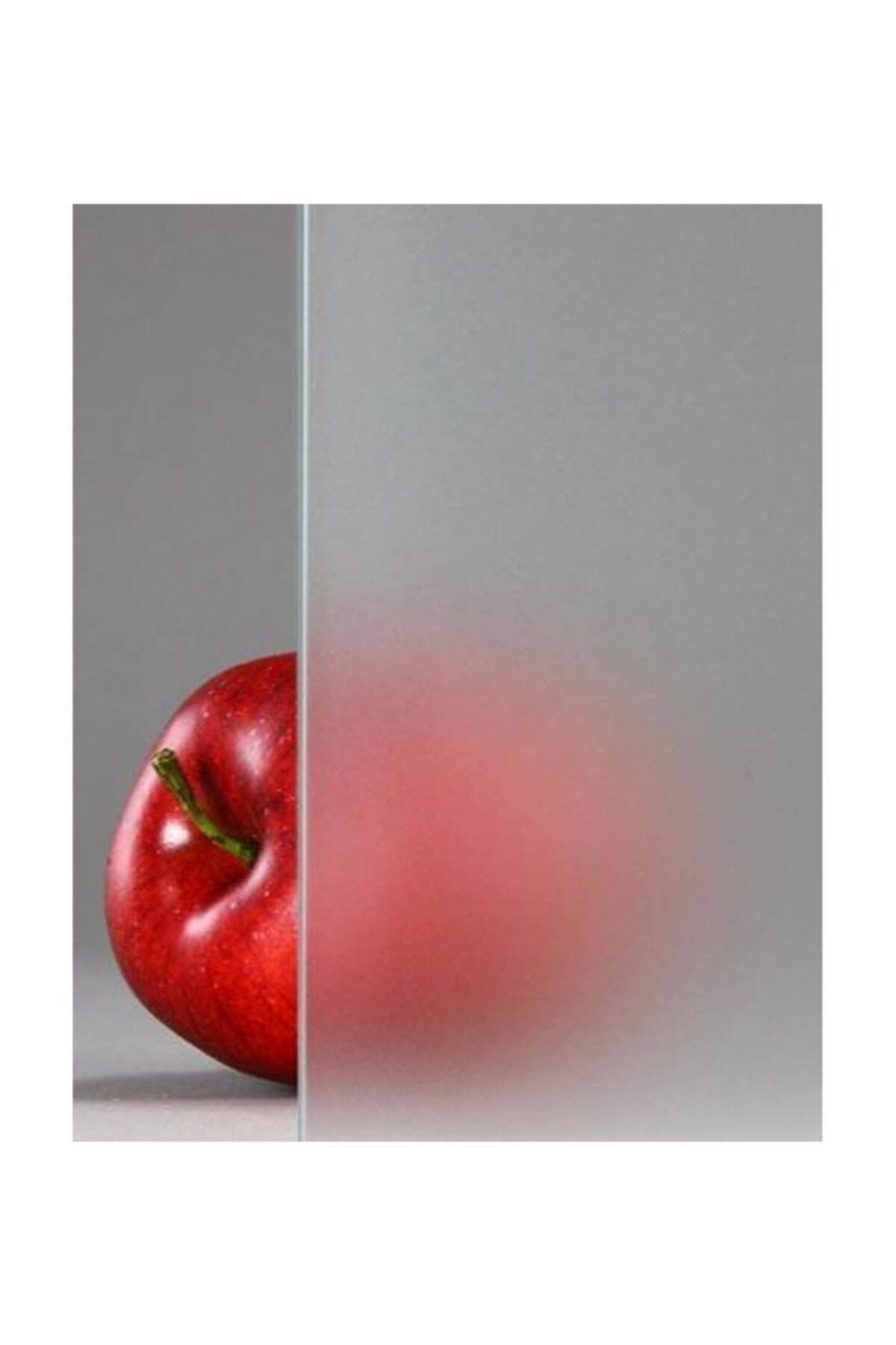 Temiz Pazar Kumlama Folyosu Buzlu Cam Filmi 75 Cm X 1 Metre