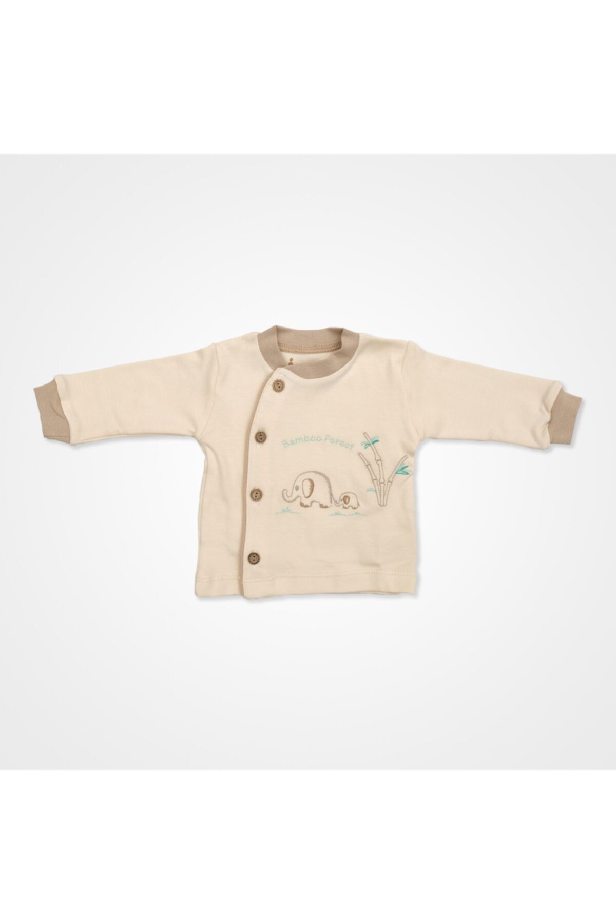 Bebbek Unisex Bambu Organik Nakışlı Set 10'lu 2