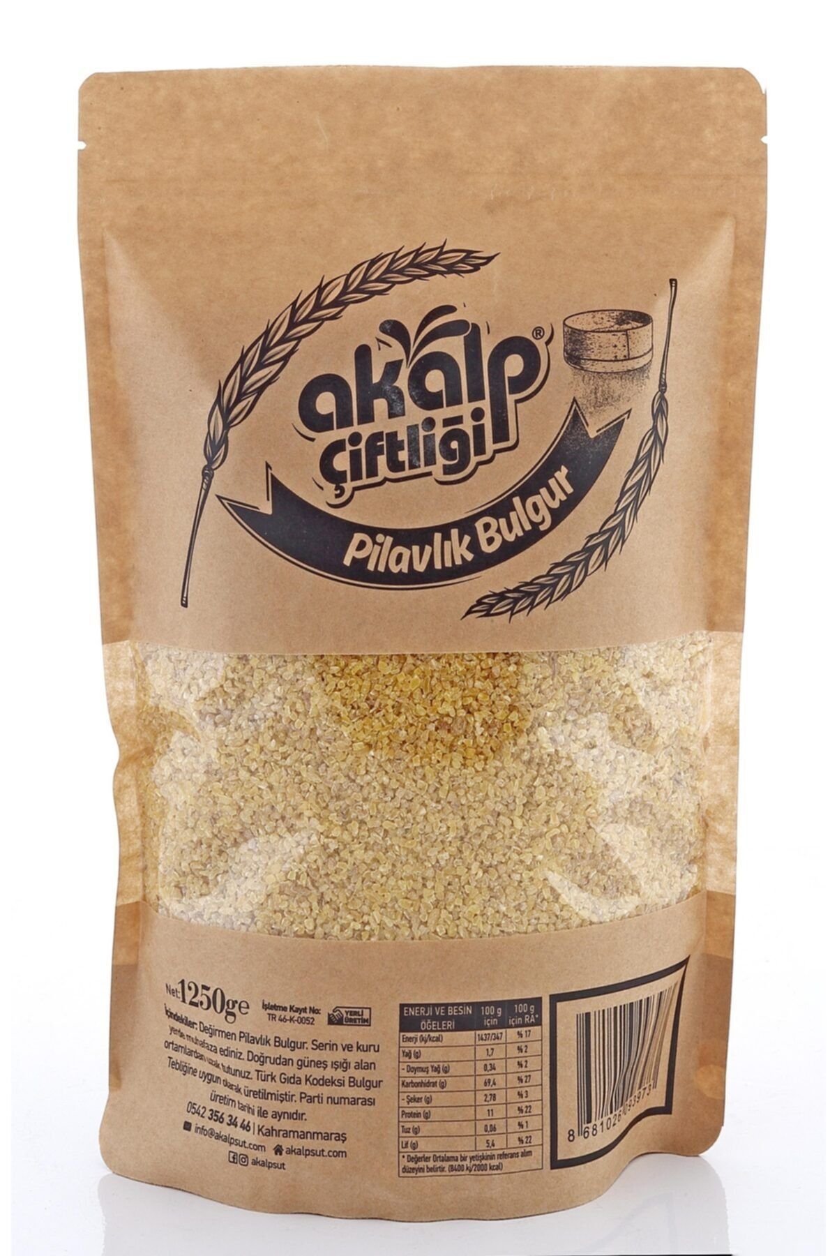 Akalp Gurme Akalp Pilavlık Bulgur 1250 Gr