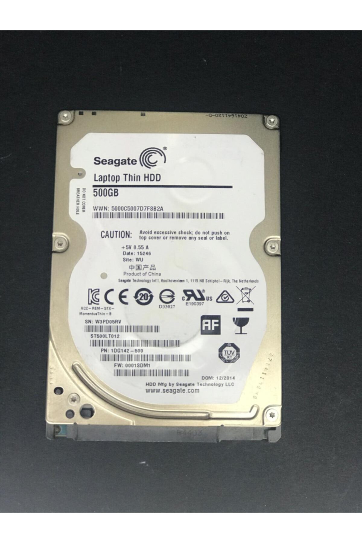 Seagate 500gb Harddisk 2.5'' %100 Sağlıklı (yenilenmiş)