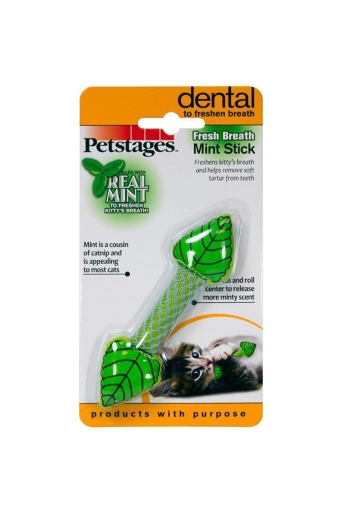 PetStages Fresh Breath Mint Stick Nane Kokulu Kedi Oyuncağı