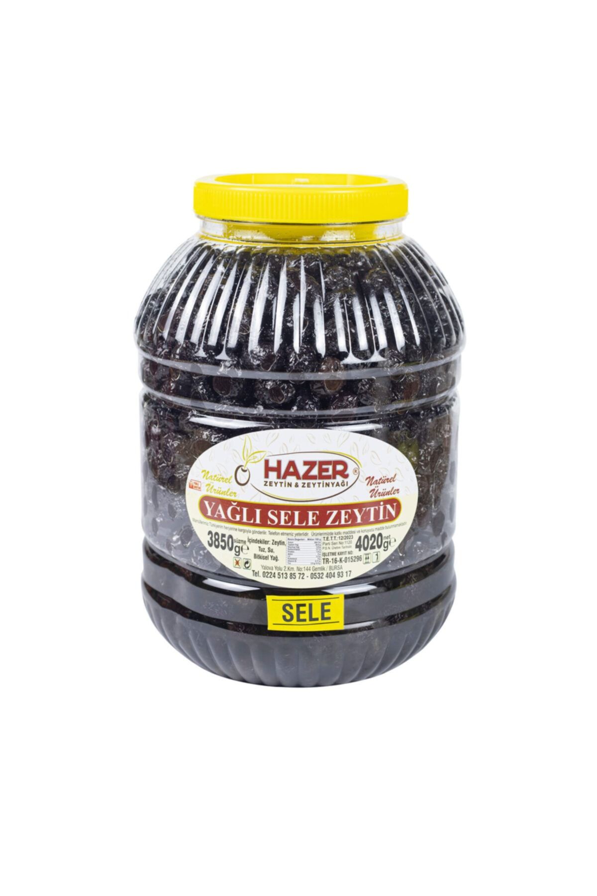 HAZER Sele Zeytin 4 kg
