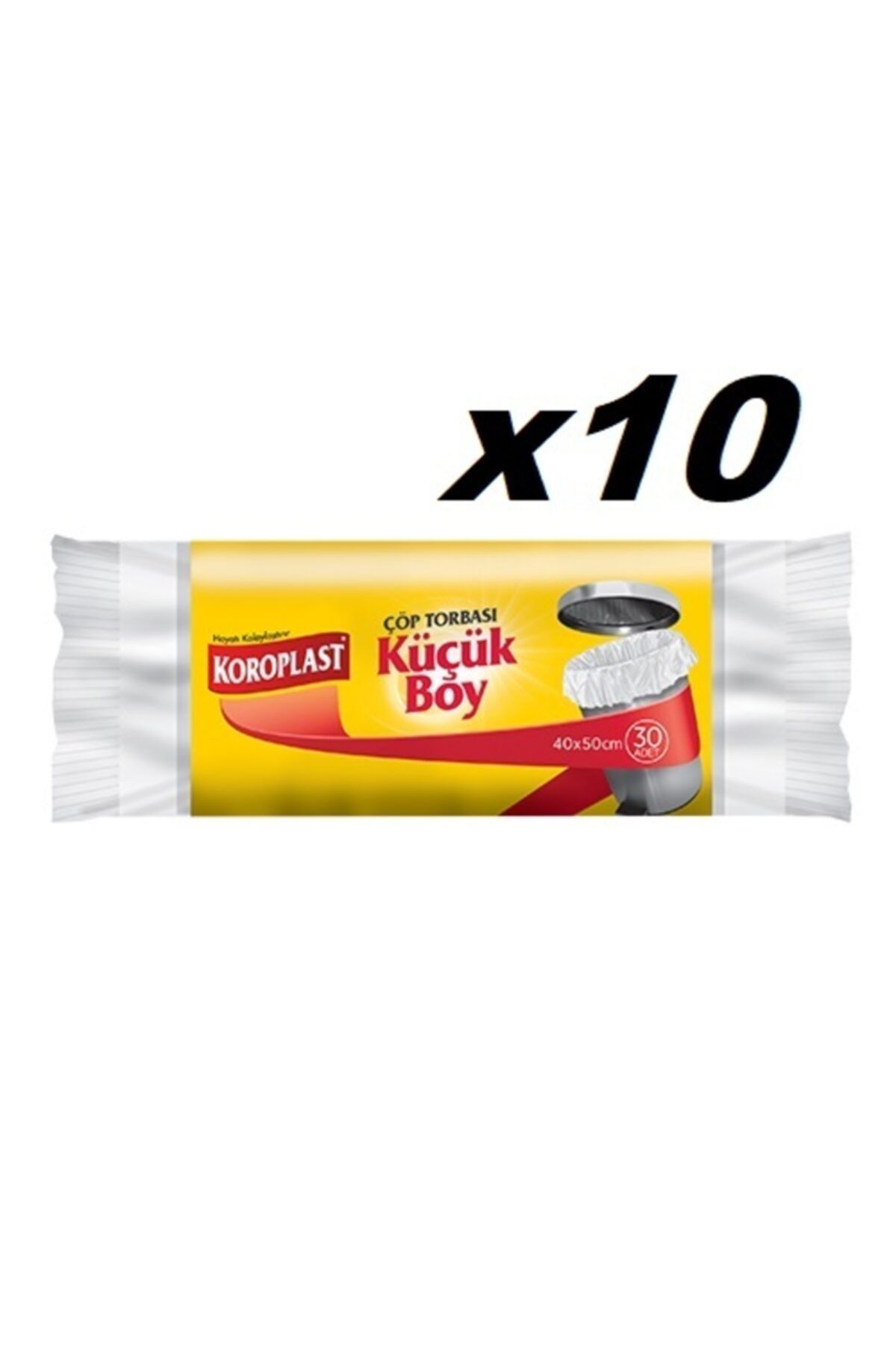 Koroplast Güçlü Küçük Boy 30 Lu Çöp Torbası X 10 Paket