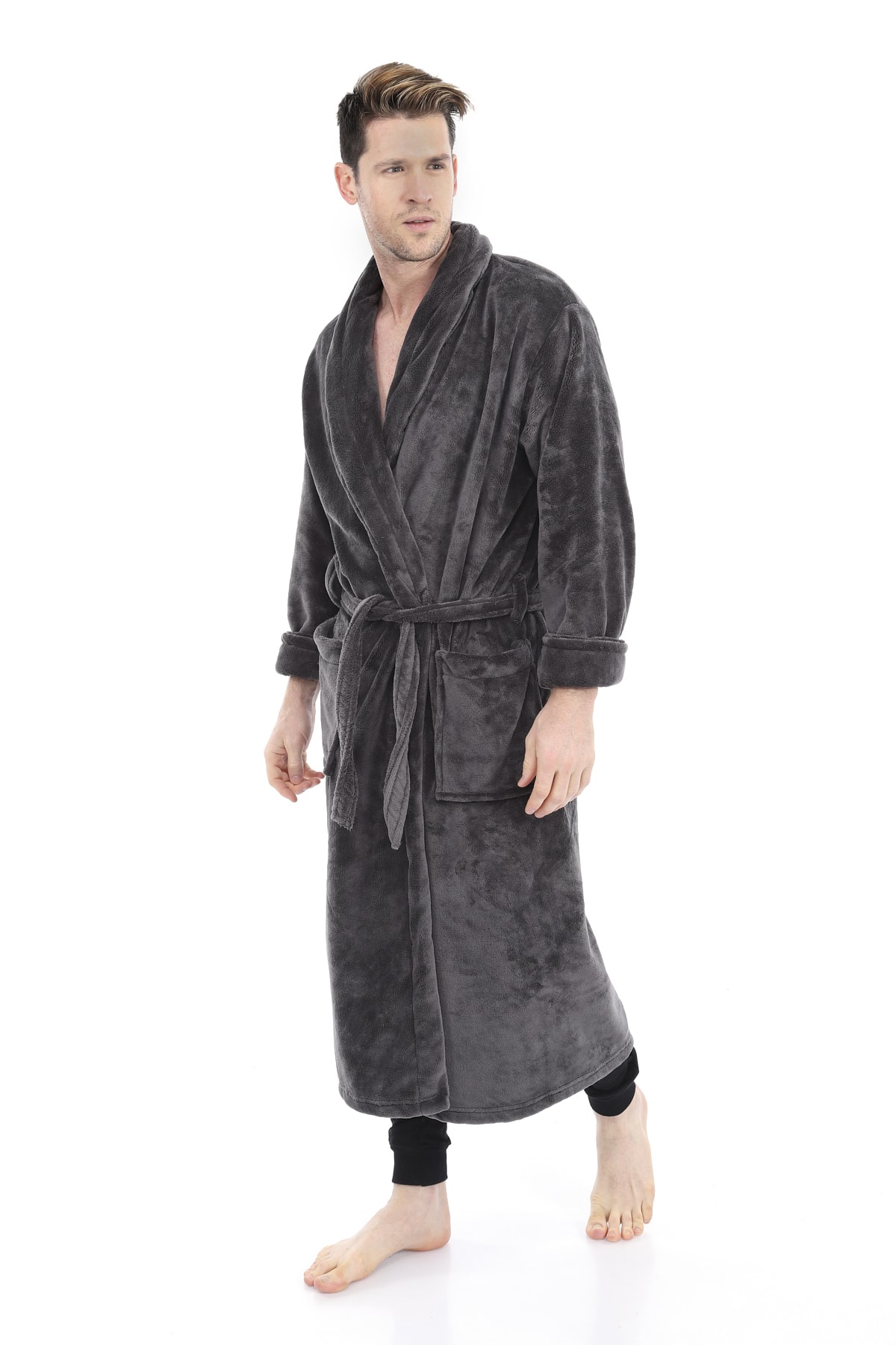 NETY WEAR Erkek Fume Ultrasoft Sabahlık 476