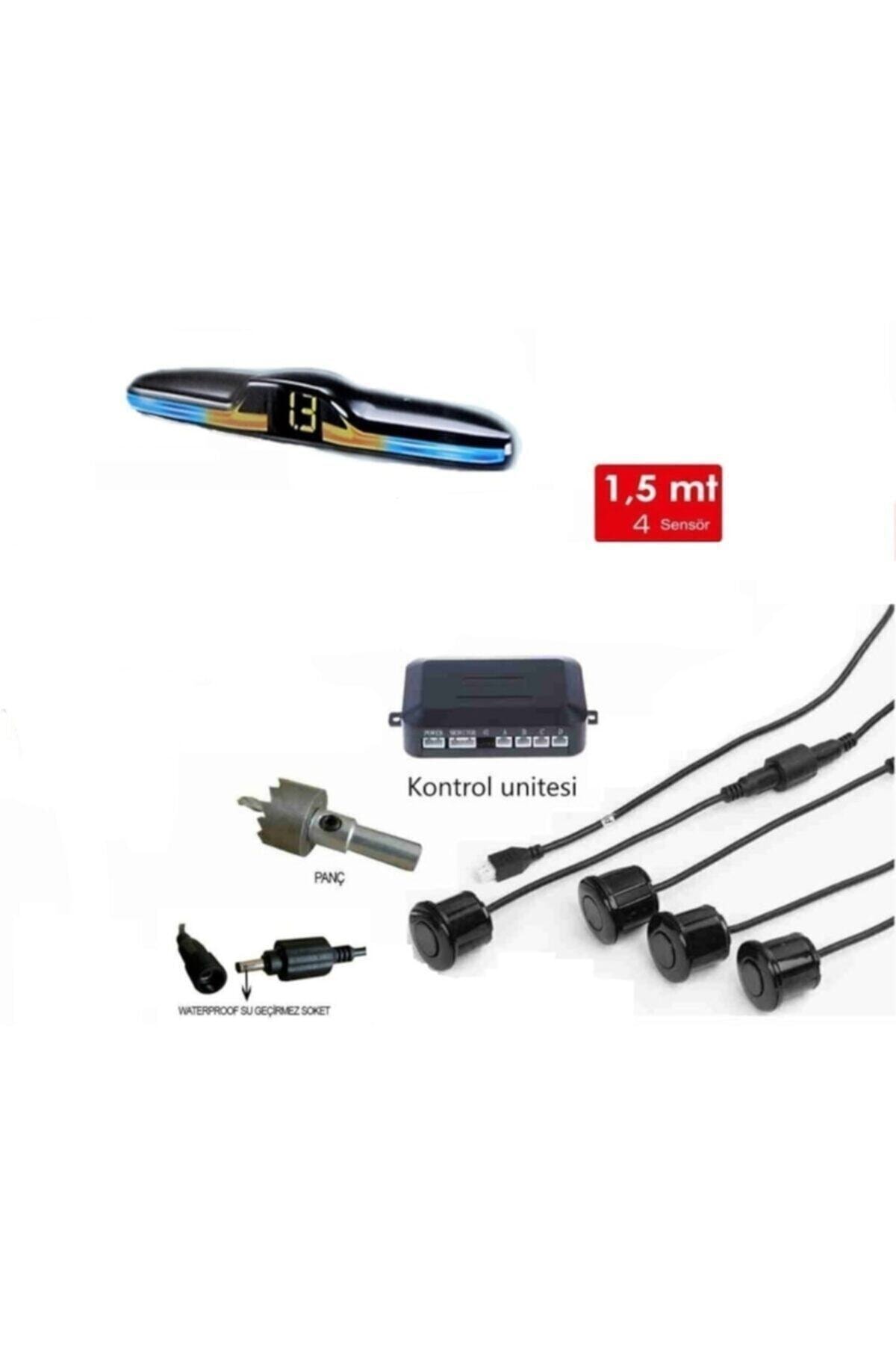 Mfk Park Sensörü Led Göstergeli 3 Renkli **yeni Ürün** **gri Sensör**