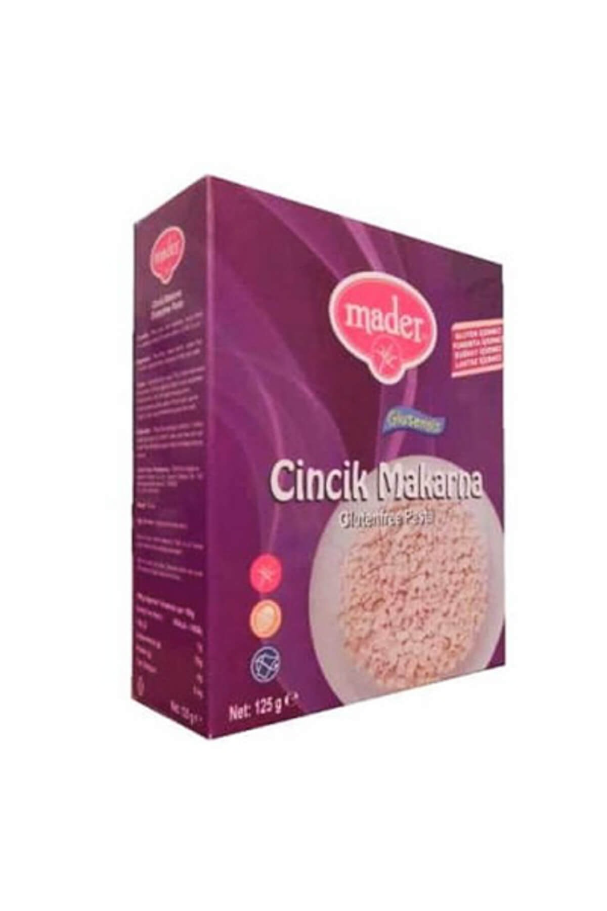 Mader Glutensiz Cincik Makarna, 125gr