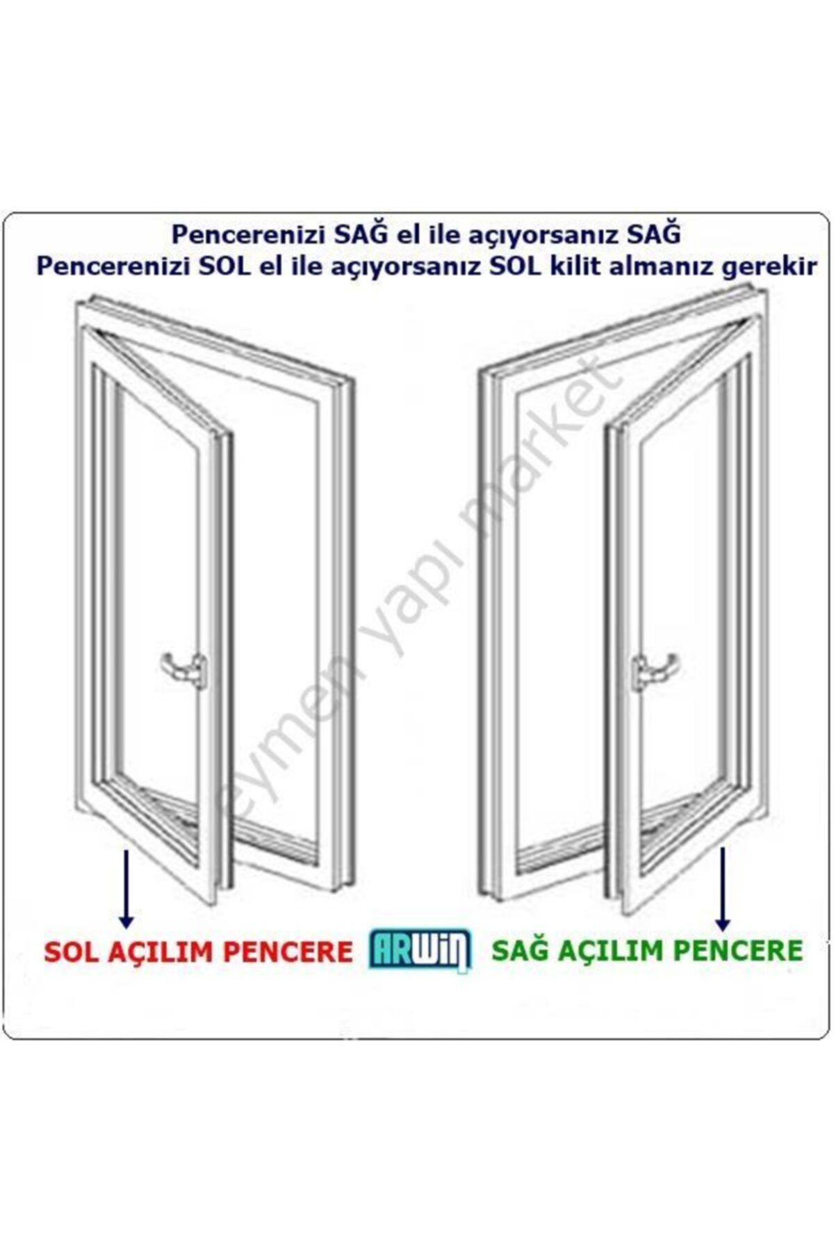 eym arwin sag acilim kapi pencere kademeli havalandirma kolu pvc emniyet kilidi fiyati yorumlari trendyol