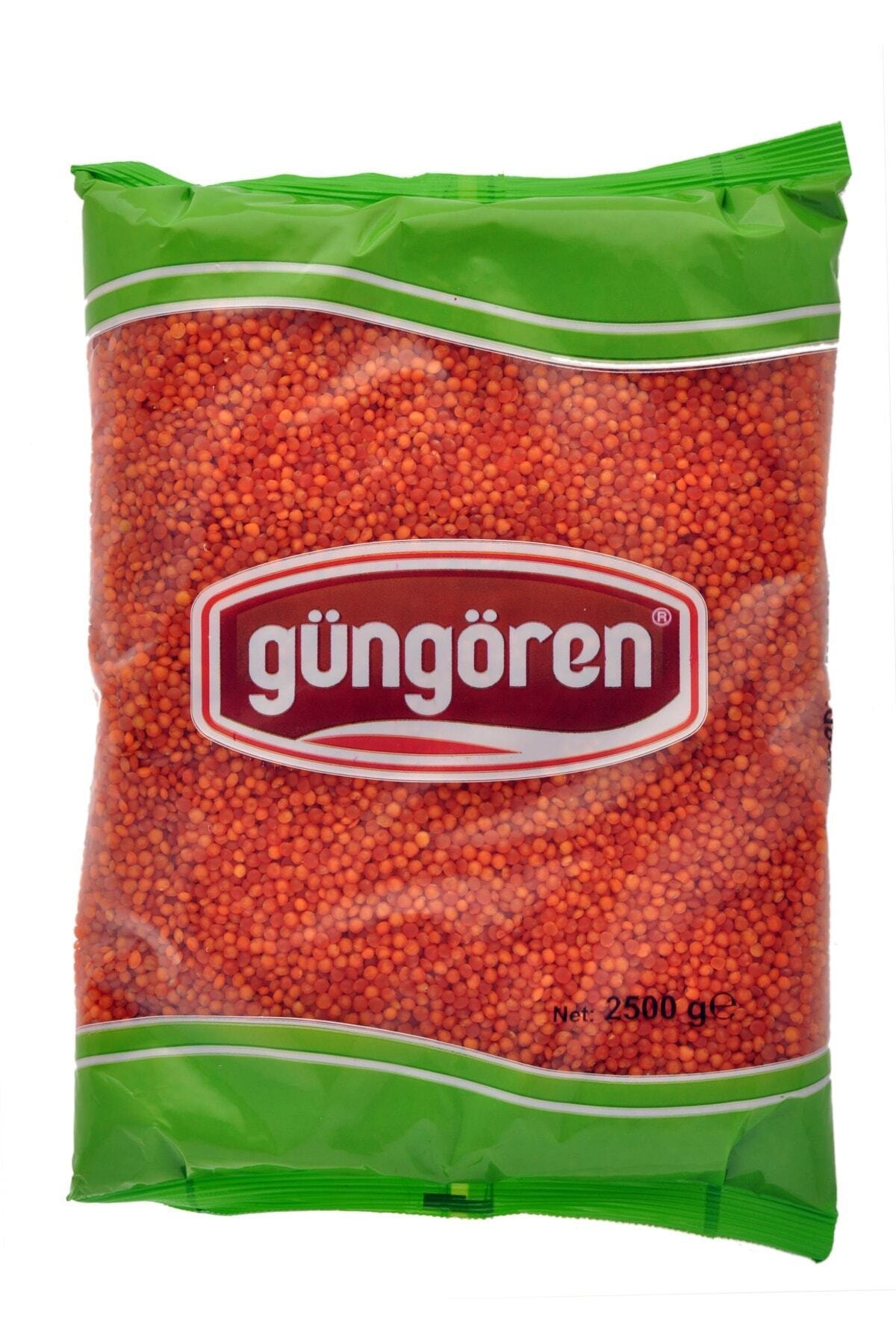 GÜNGÖREN Kırmızı Mercimek Futbol 2500 Gr