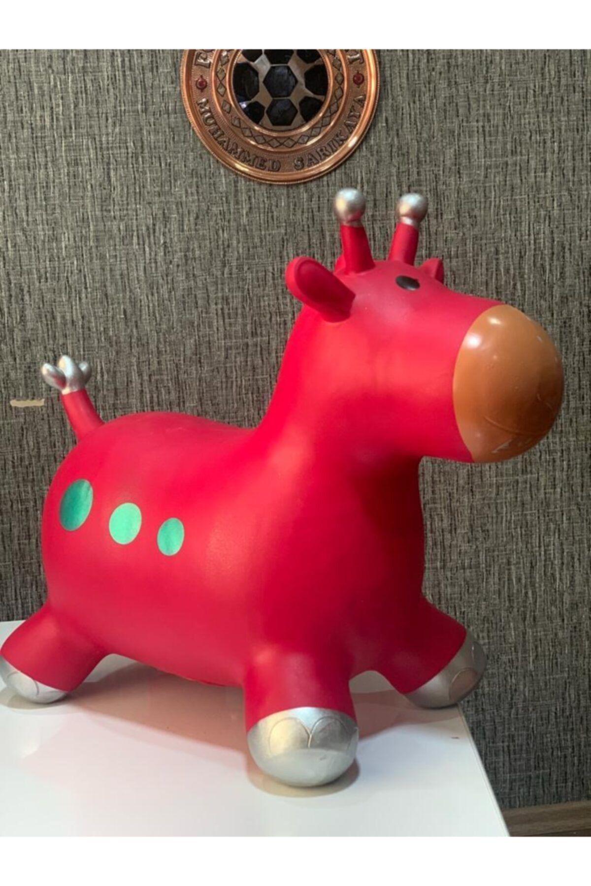 TORUTOYS Şişme Eşek Yeni Model Şişme Geyik 00119-t