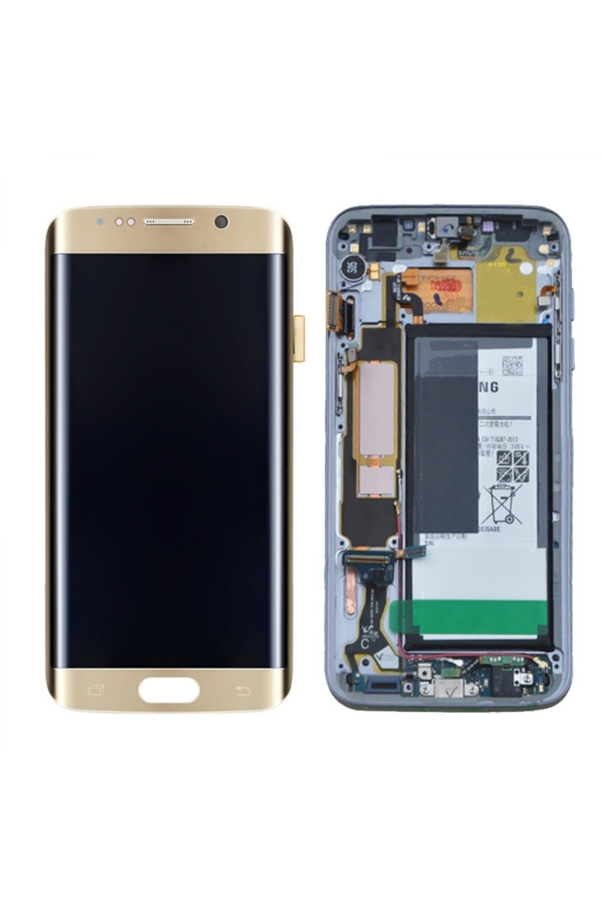 OEM Samsung Galaxy G935 S7 Edge Uyumlu Lcd+dokunmatik+çıtalı
