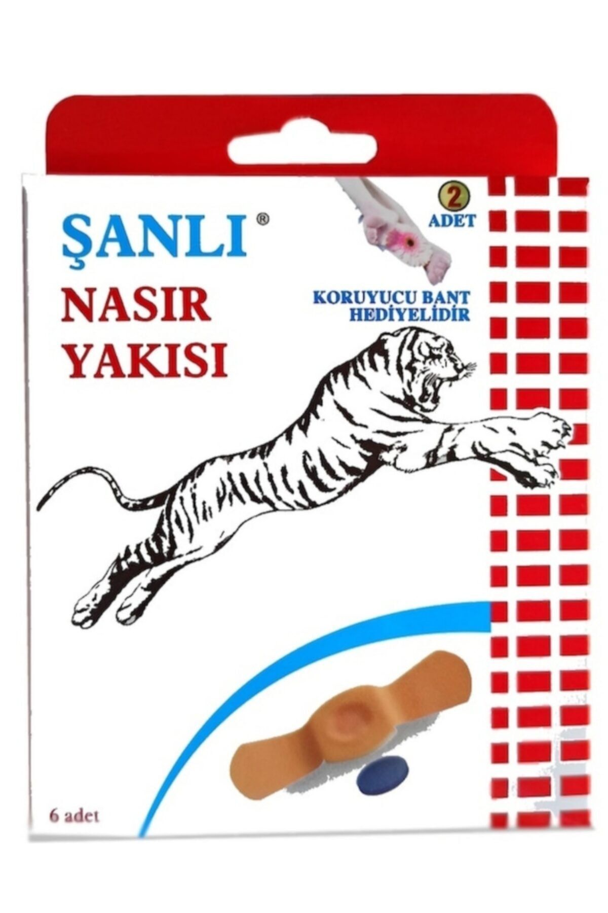 Şanlı Nasır Yakısı Bandı (6 Adet Flaster Nasır Bant)