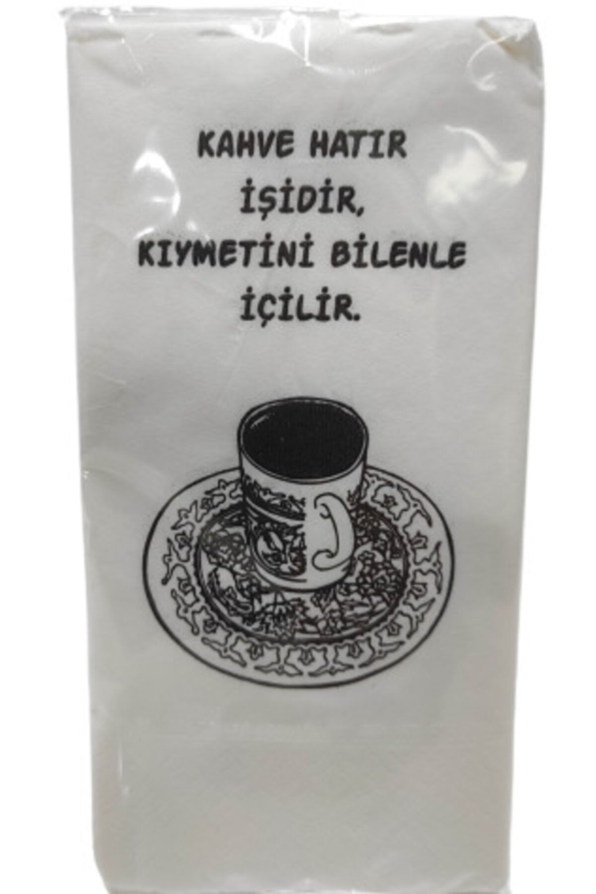MorzaHome Konuşan Sunum Peçetesi 20adetlik Paket (kahve Hatırı Temalı)