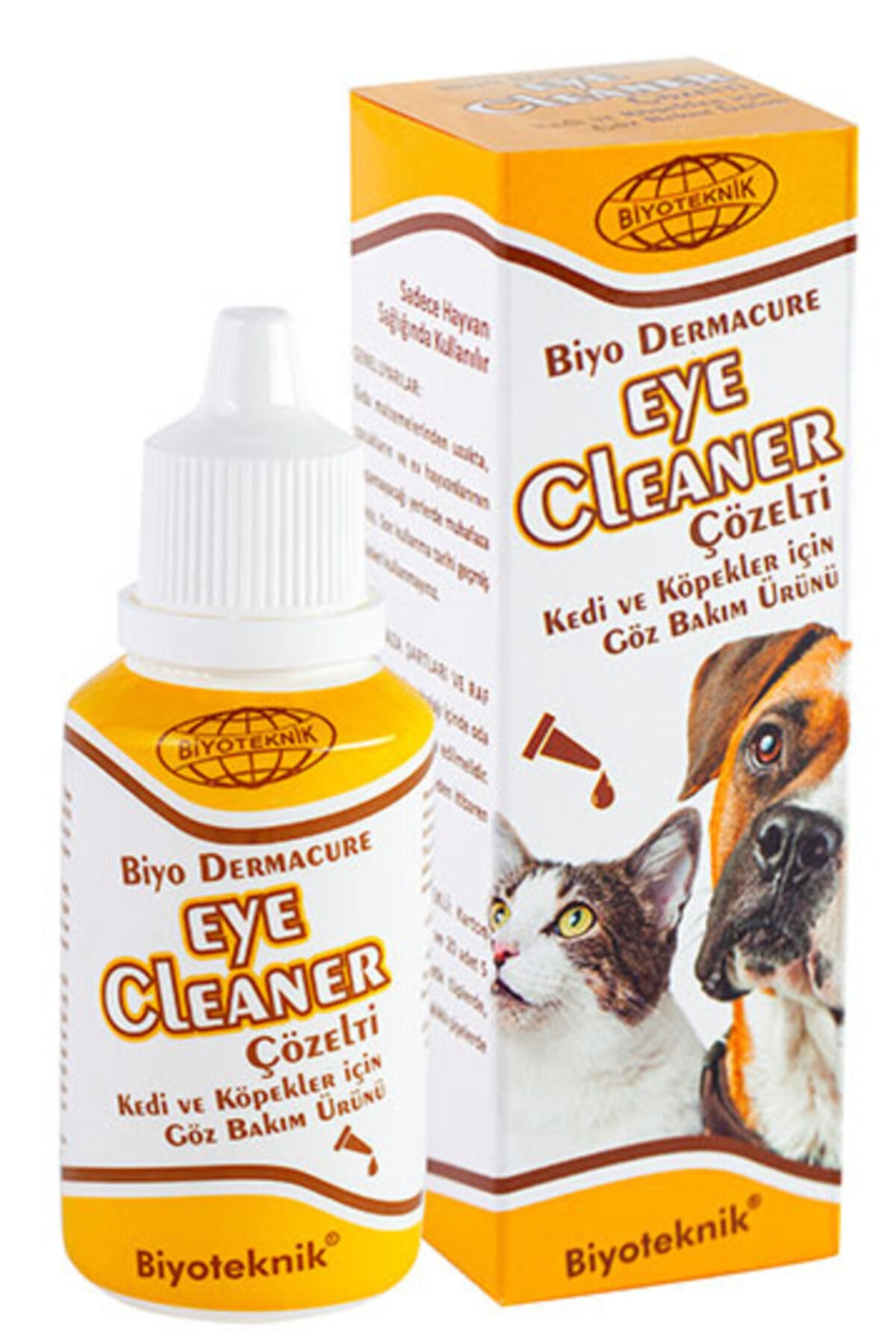 Biyoteknik Biyo Dermacure Kedi Köpek Göz Temizleme Bakım Solusyonu 50 Ml Eye Cleaner