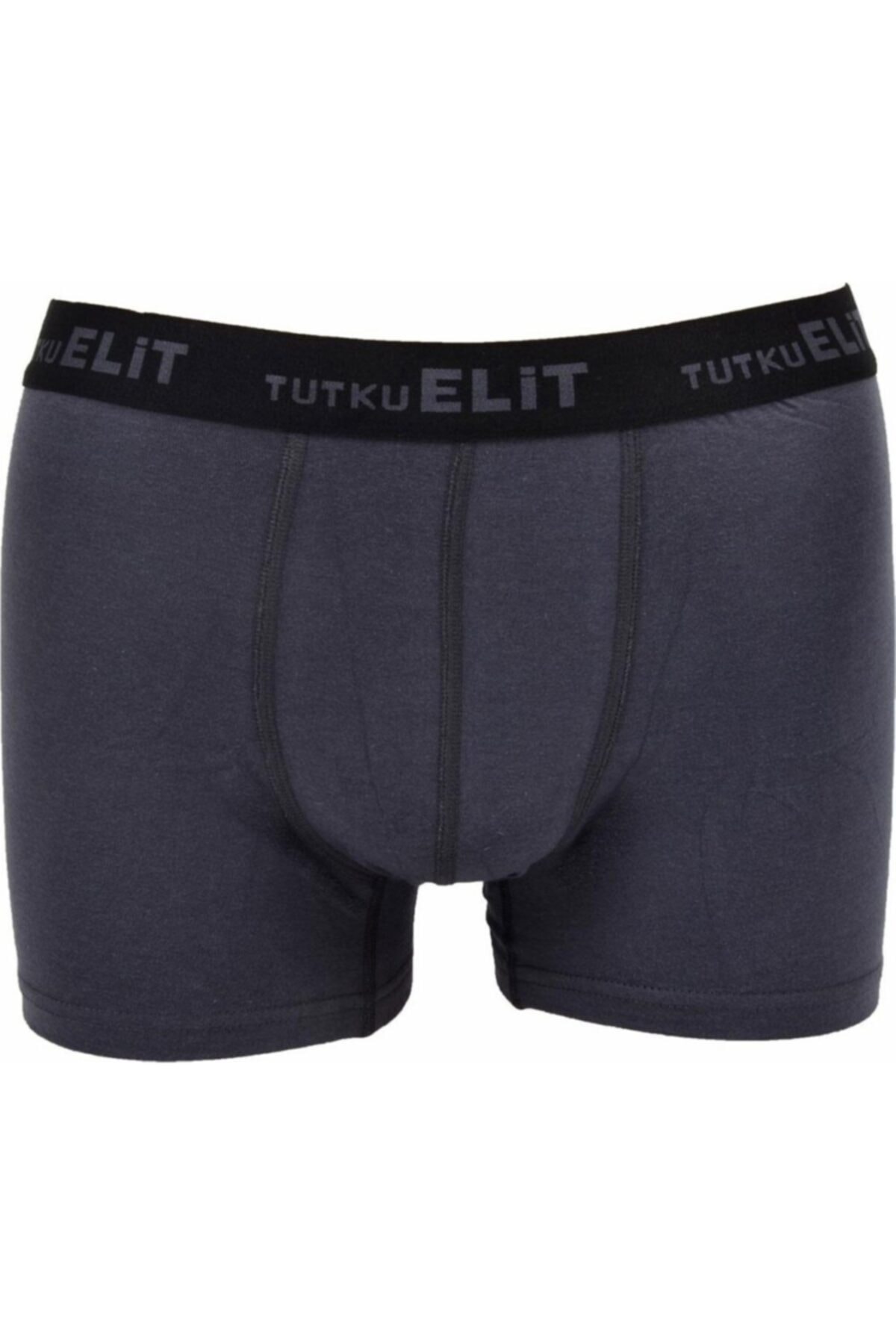 Tutku Antrasit Lycra Spor Erkek Boxer