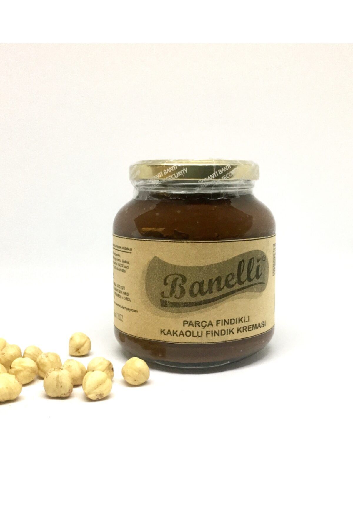 BANELLİ Parça Fındıklı Kakaolu Fındık Kreması 350gr.