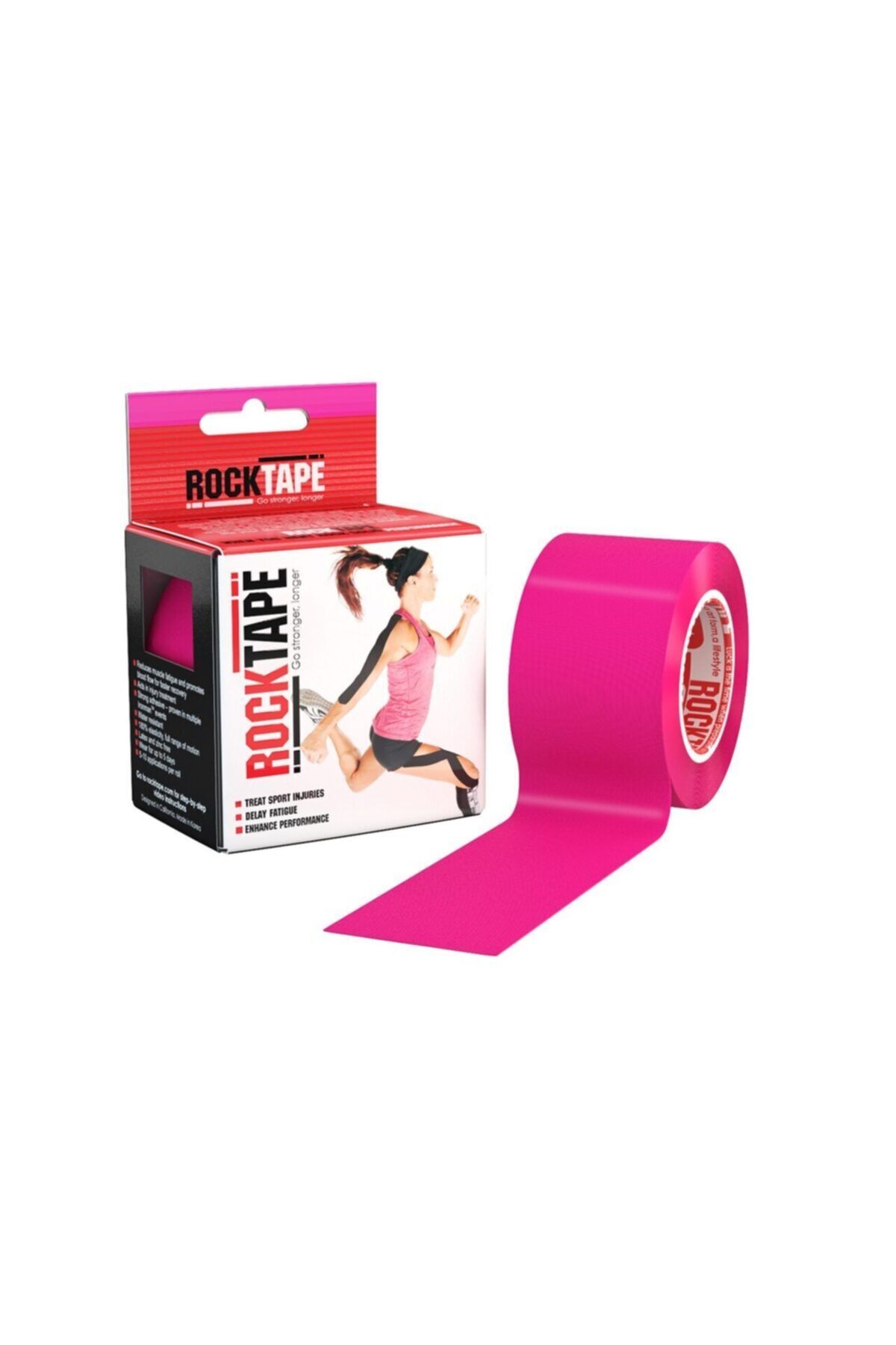 ROCKTAPE Standart Kinesio Ağrı Bandı (5 Cm X 5 Mt) Pembe
