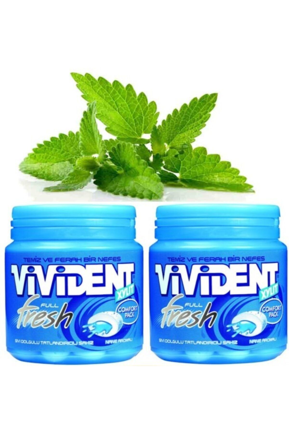 Vivident Mega Bottle Full Fresh Nane_2 Adet X 96gr