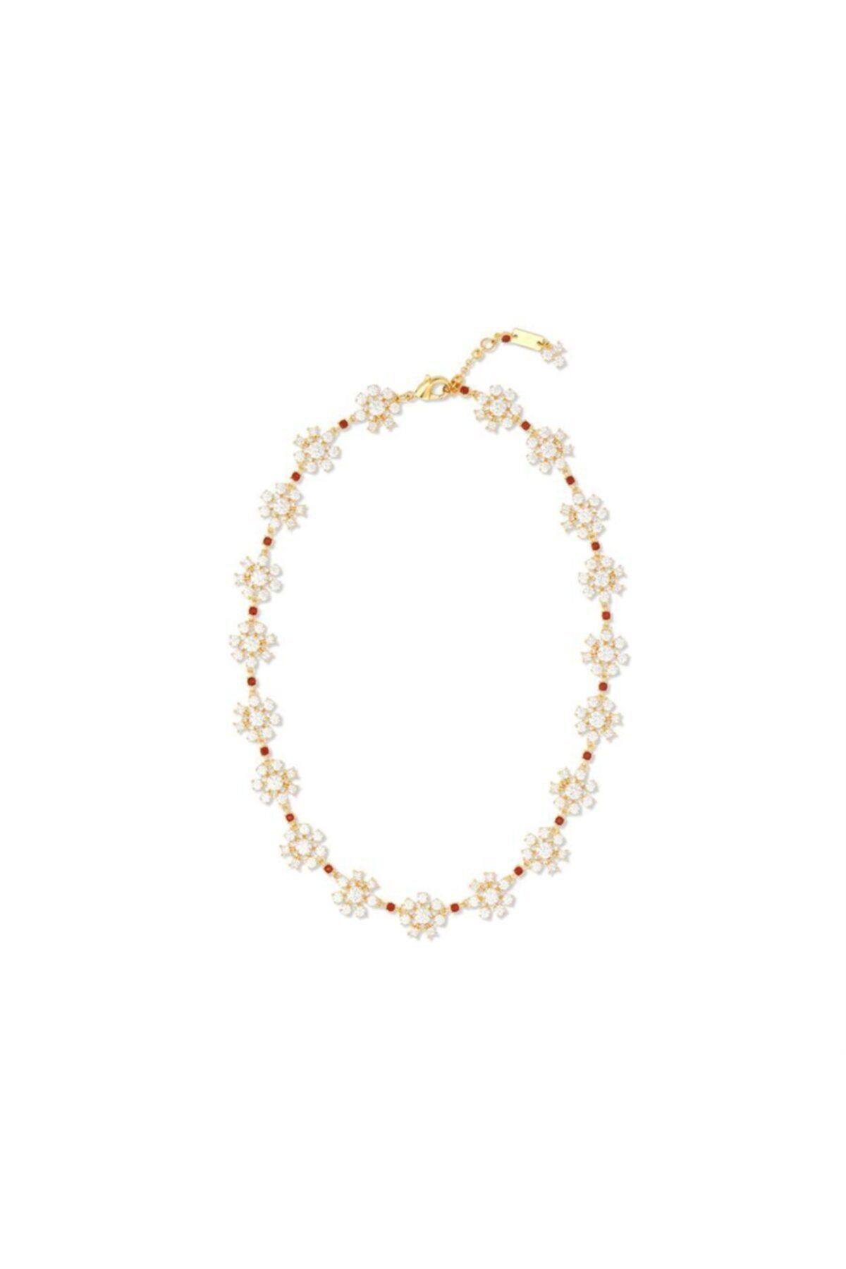 Swarovski Flower Kolye