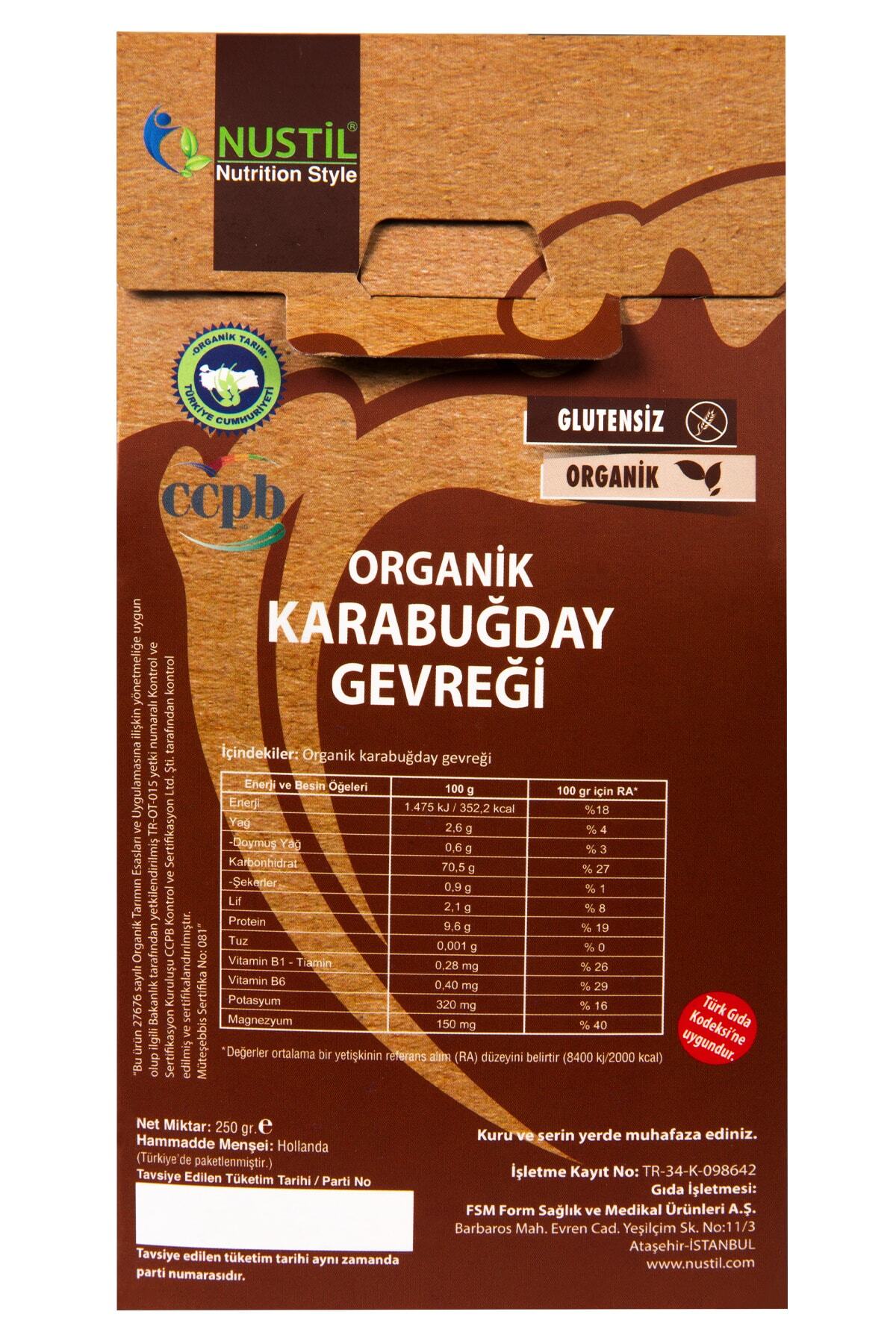 Nustil Nutrition Style Karabuğday Gevreği 250 G X 3