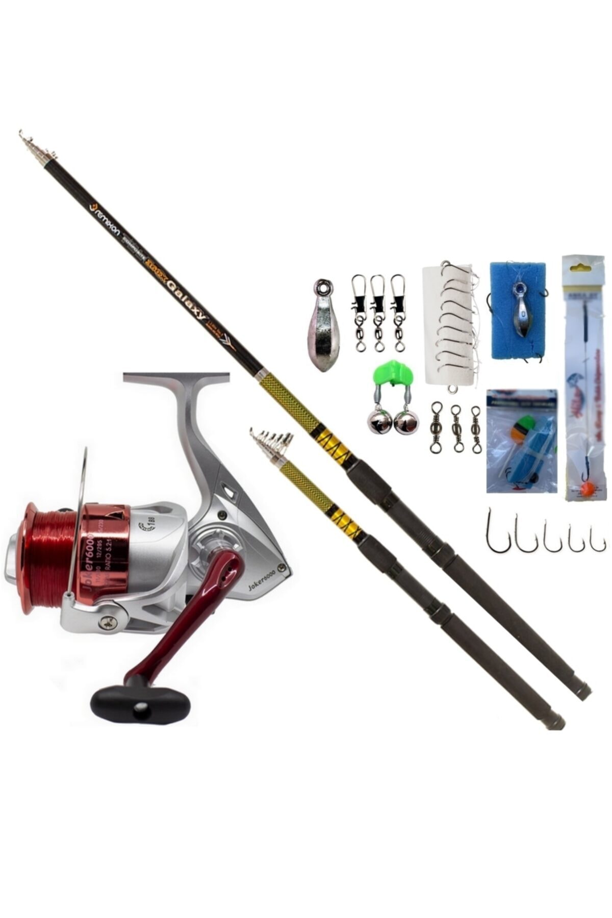 Remixon 2.70 Mt Galaxy Joker 6000 Olta Takımı 40 Lı Set Kırmızı
