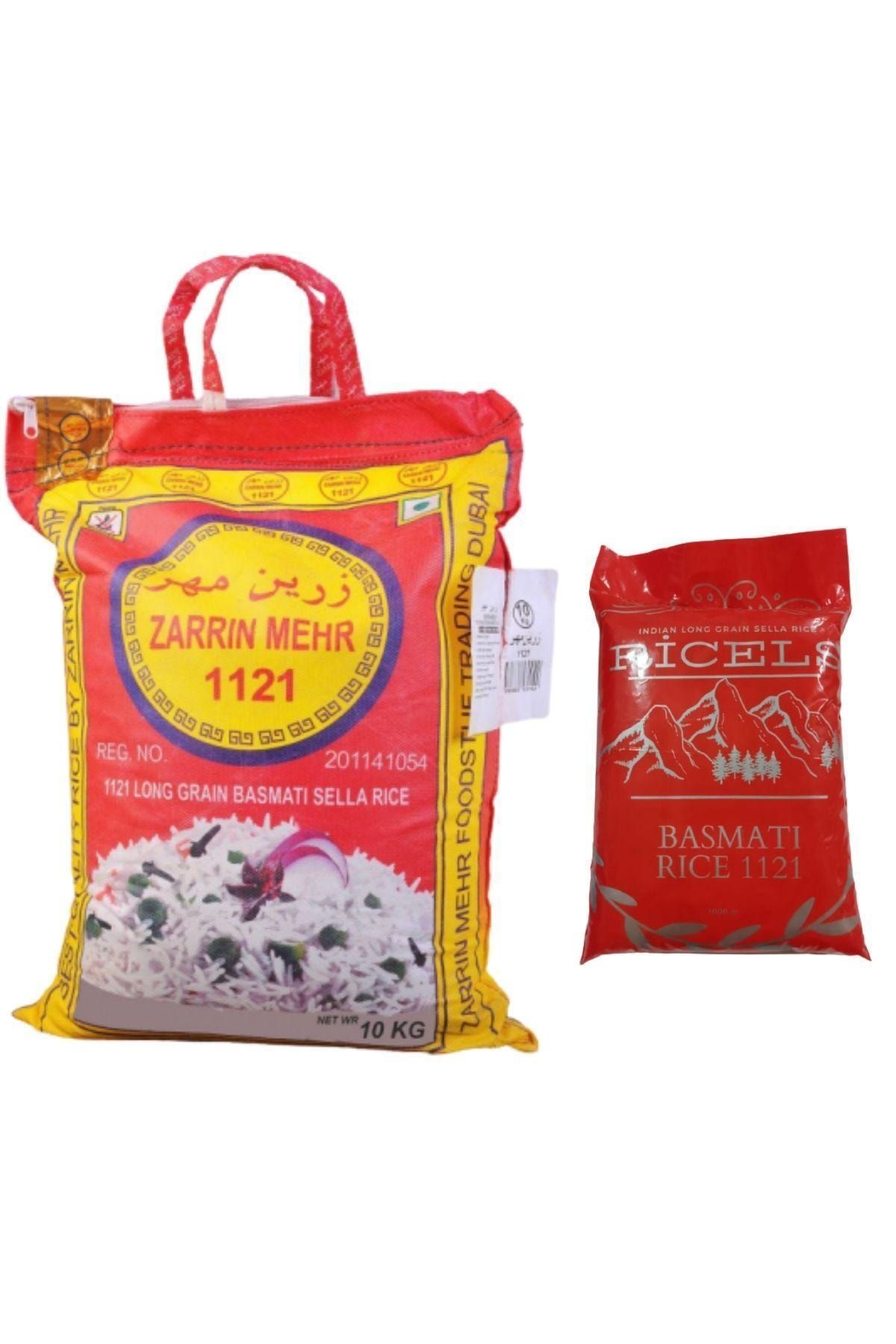 Zarrin Mehr Gurme Set Zarrin Basmati Pirinç 10 Kg Ve Ricels Basmati Pirinç 1 Kg